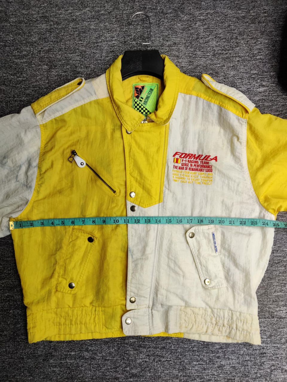 Formula 1 Vintage Formula F-1 Racing Team Bomber Jacket Size US L / EU 52-54 / 3 - 15 Thumbnail