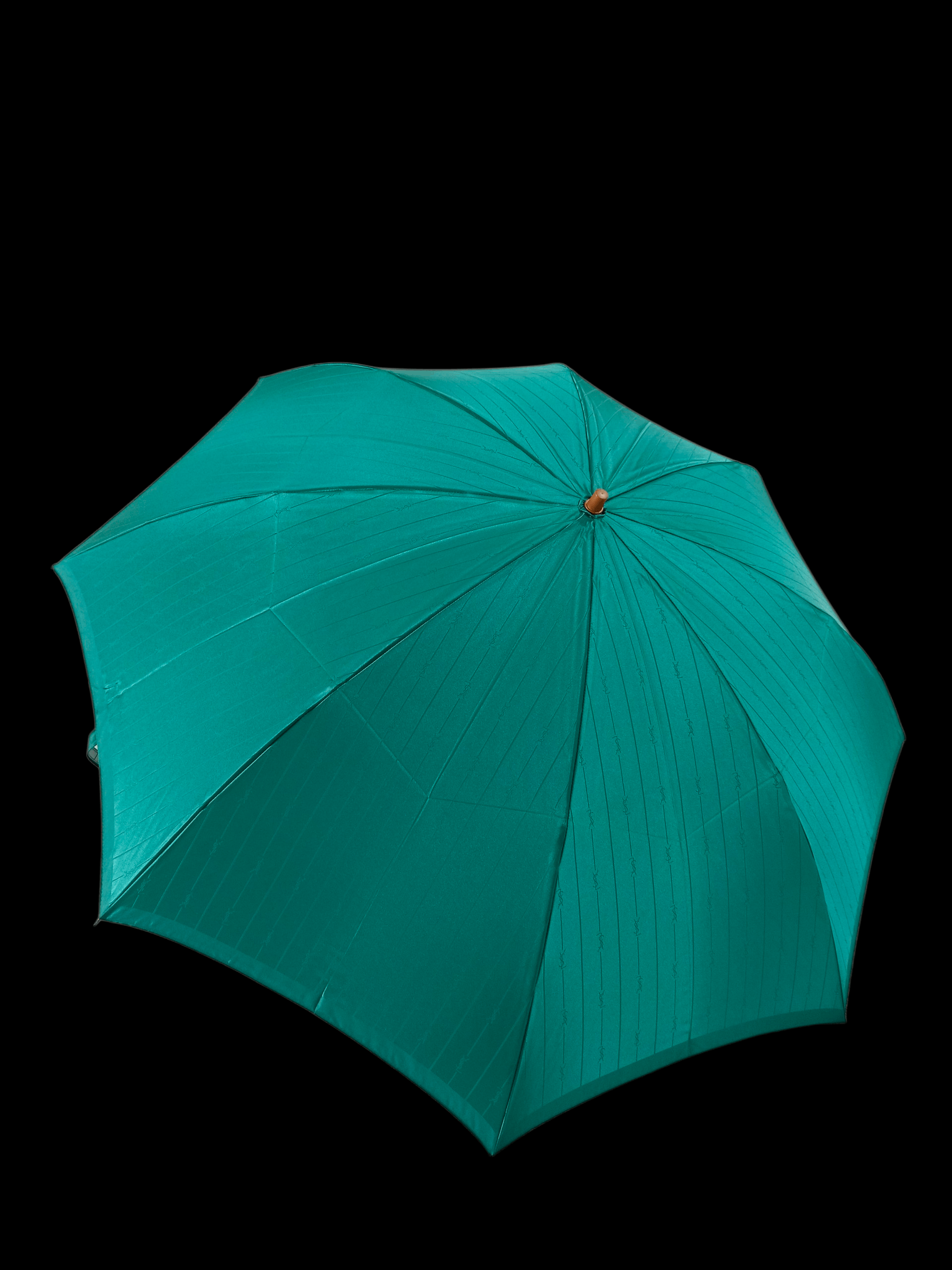 Yves Saint Laurent Yves Saint Lauren Monogram Folding Umbrella Size ONE SIZE - 1 Thumbnail