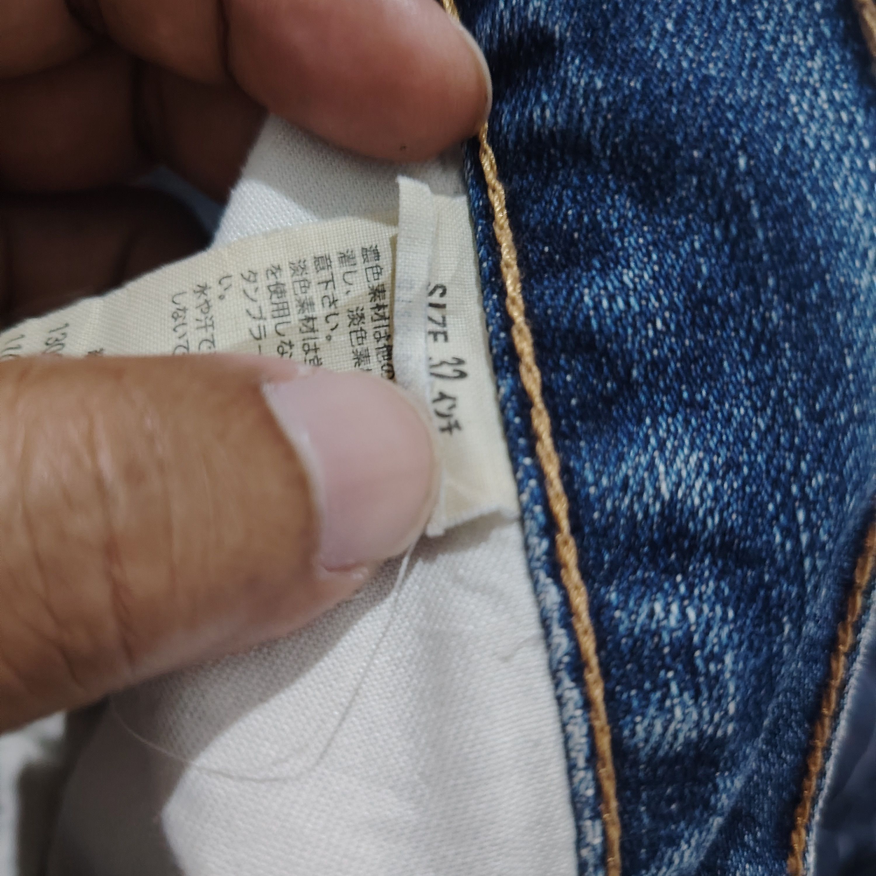 Levi's Vintage Levis 534 Distressed Denim Size US 31 - 18 Thumbnail