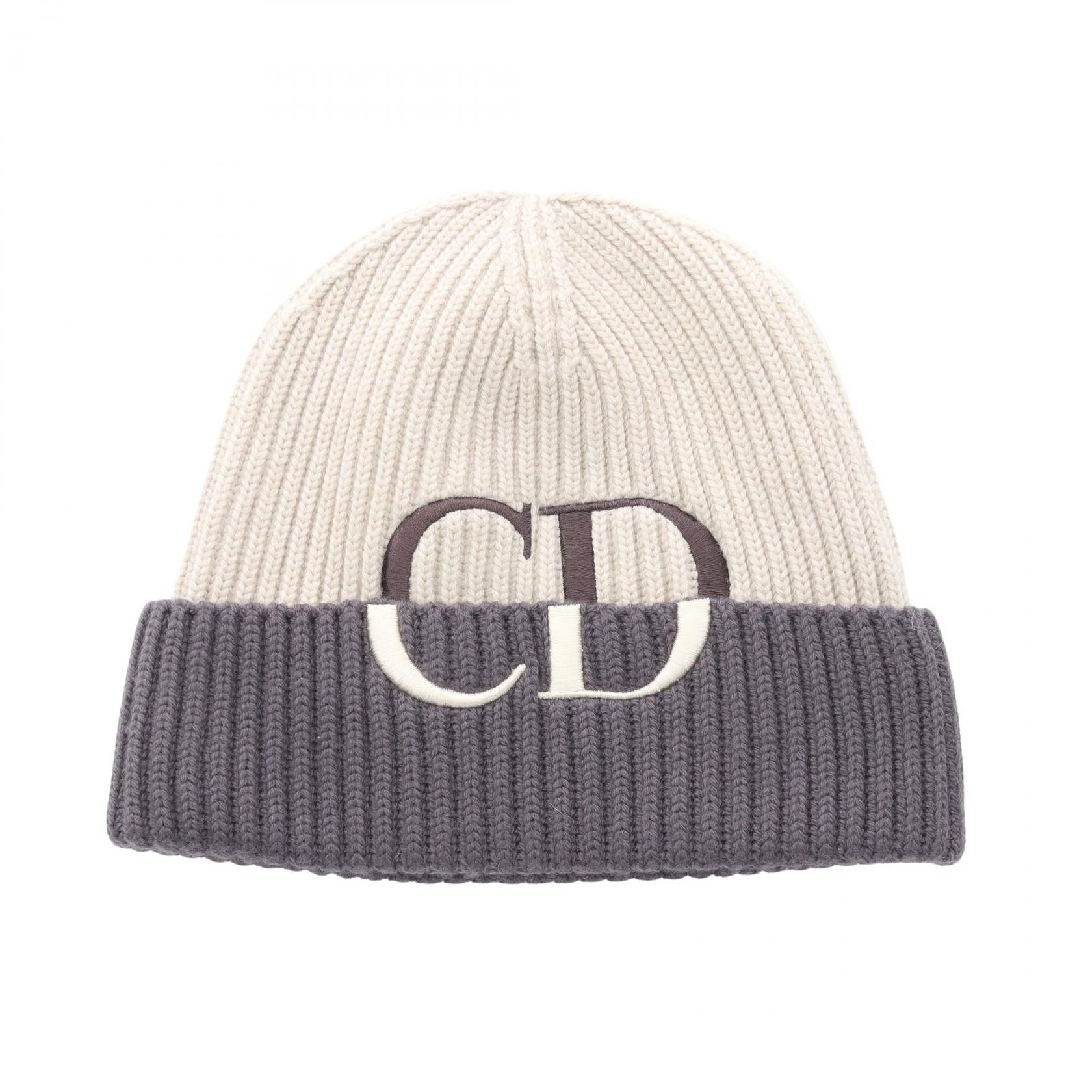 Dior Dior Dior Wool Knit Cap Textile Hats DUTY FREE for USA Size ONE SIZE - 1 Thumbnail