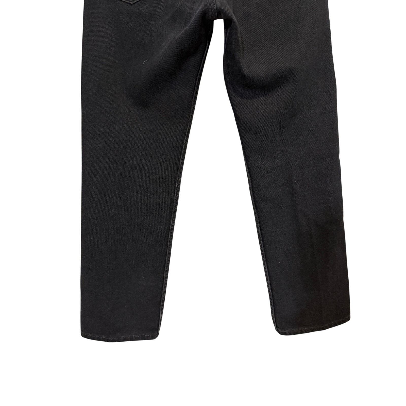 Levi's Levi’s 505 Regular Fit Jeans Men’s 33x30 Black Denim Size US 33 - 7 Thumbnail