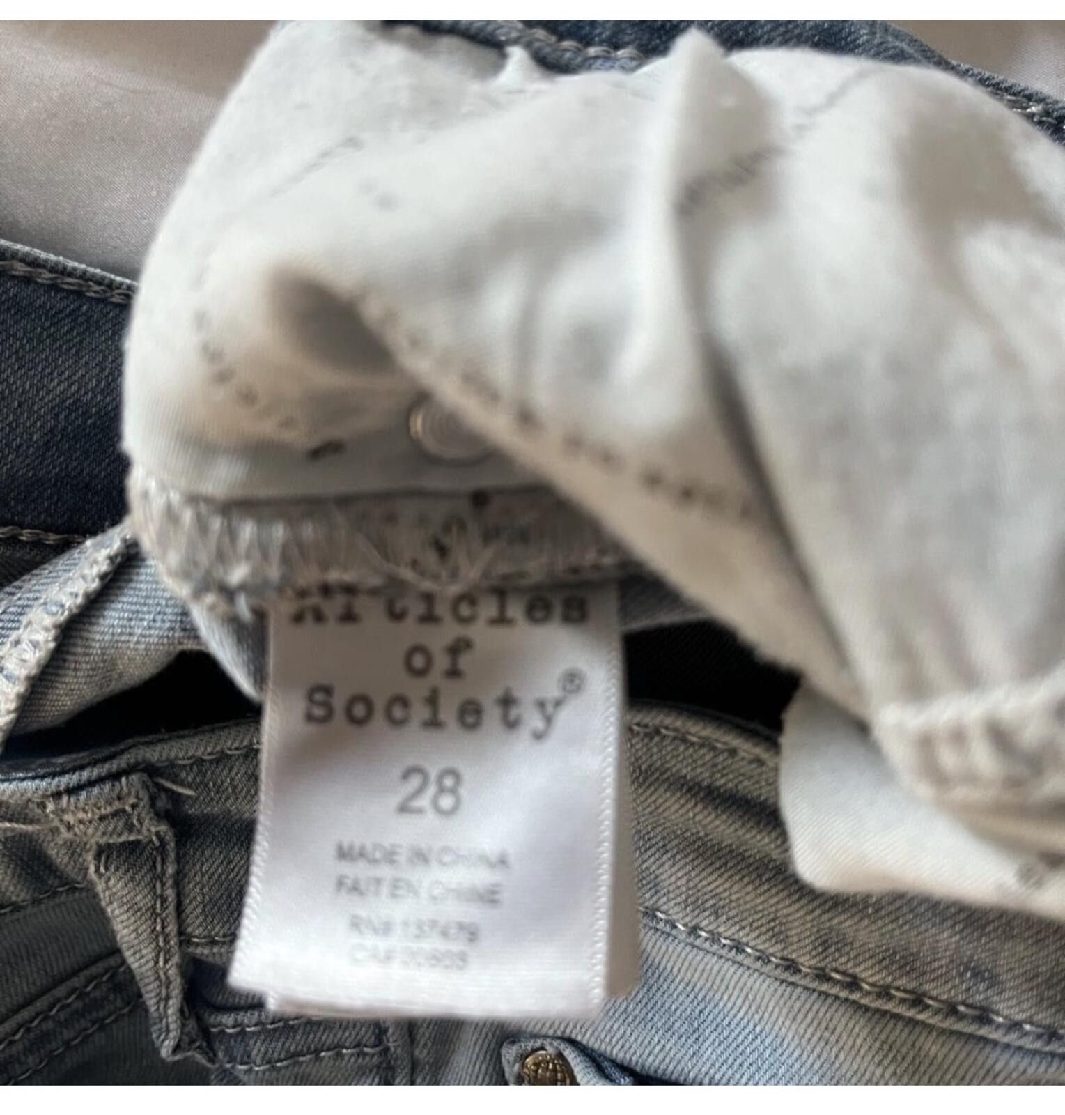 Other Articles of Society Ankle Jeans Size 28" / US 6 / IT 42 - 6 Thumbnail