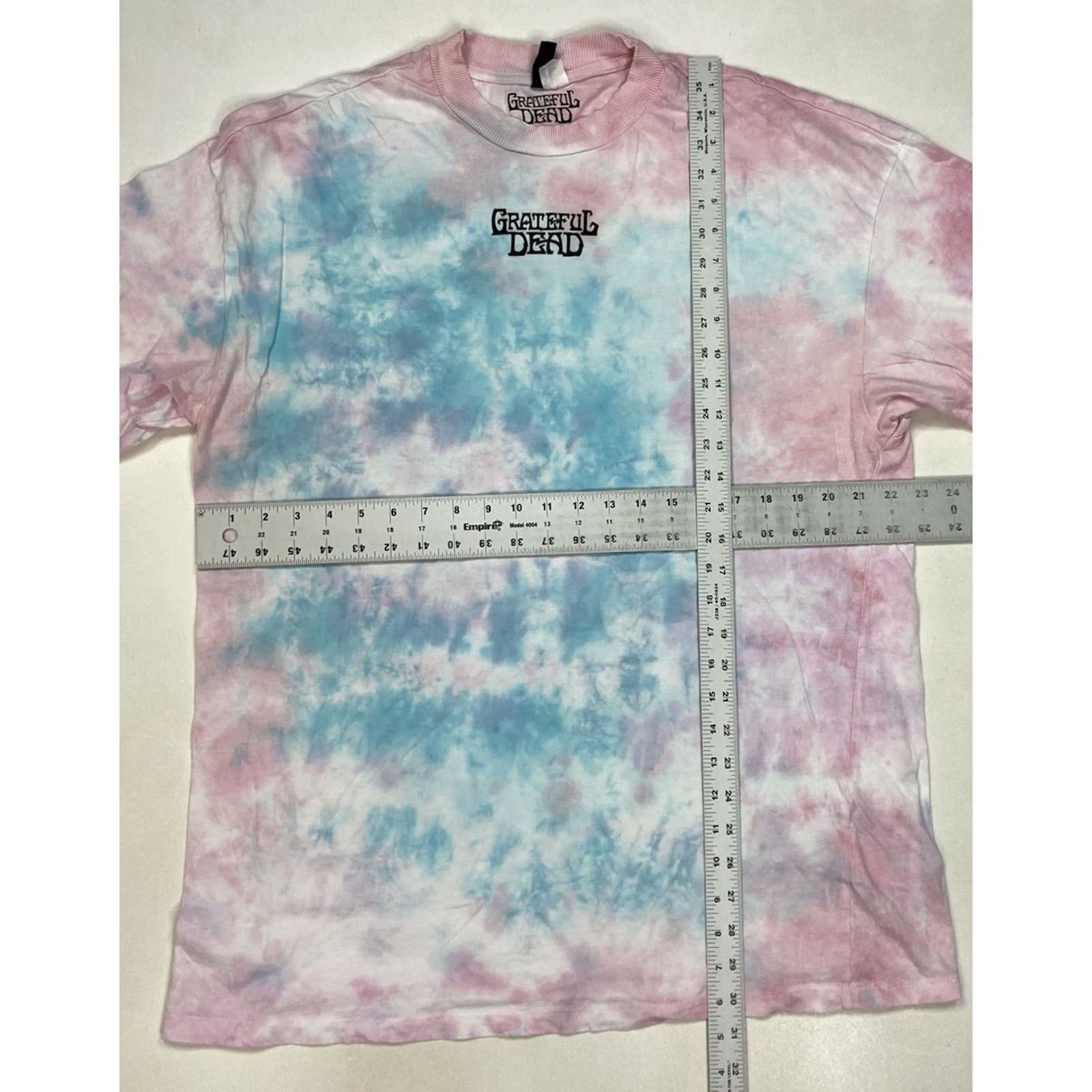 H&M H&M Grateful Dead Bear Graphic T-shirt Oversized Pink Blue Tie Dye Women Small Size S / US 4 / IT 40 - 6 Thumbnail