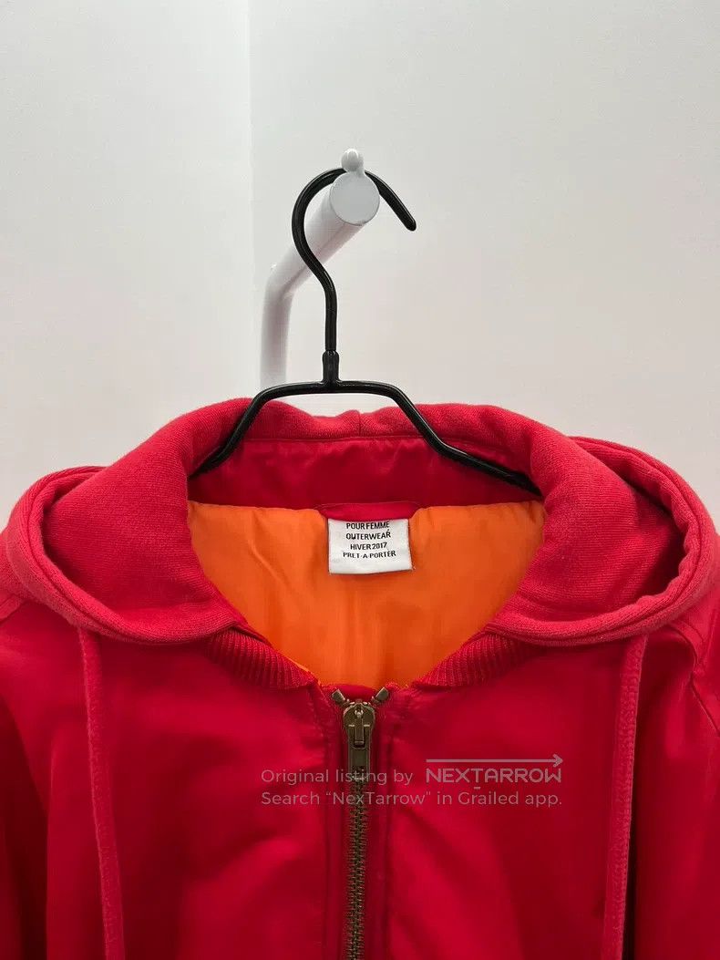 Vetements Vetements Short Wide Fit Jacket with Zipper Hood and Cotto Size US M / EU 48-50 / 2 - 2 Thumbnail