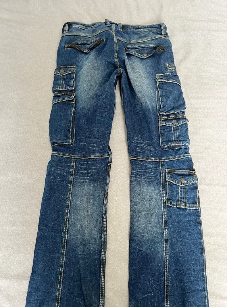 Yohji Yamamoto Vintage Cargo Pocket Denim Pants-2506 Size 31" - 8 Thumbnail
