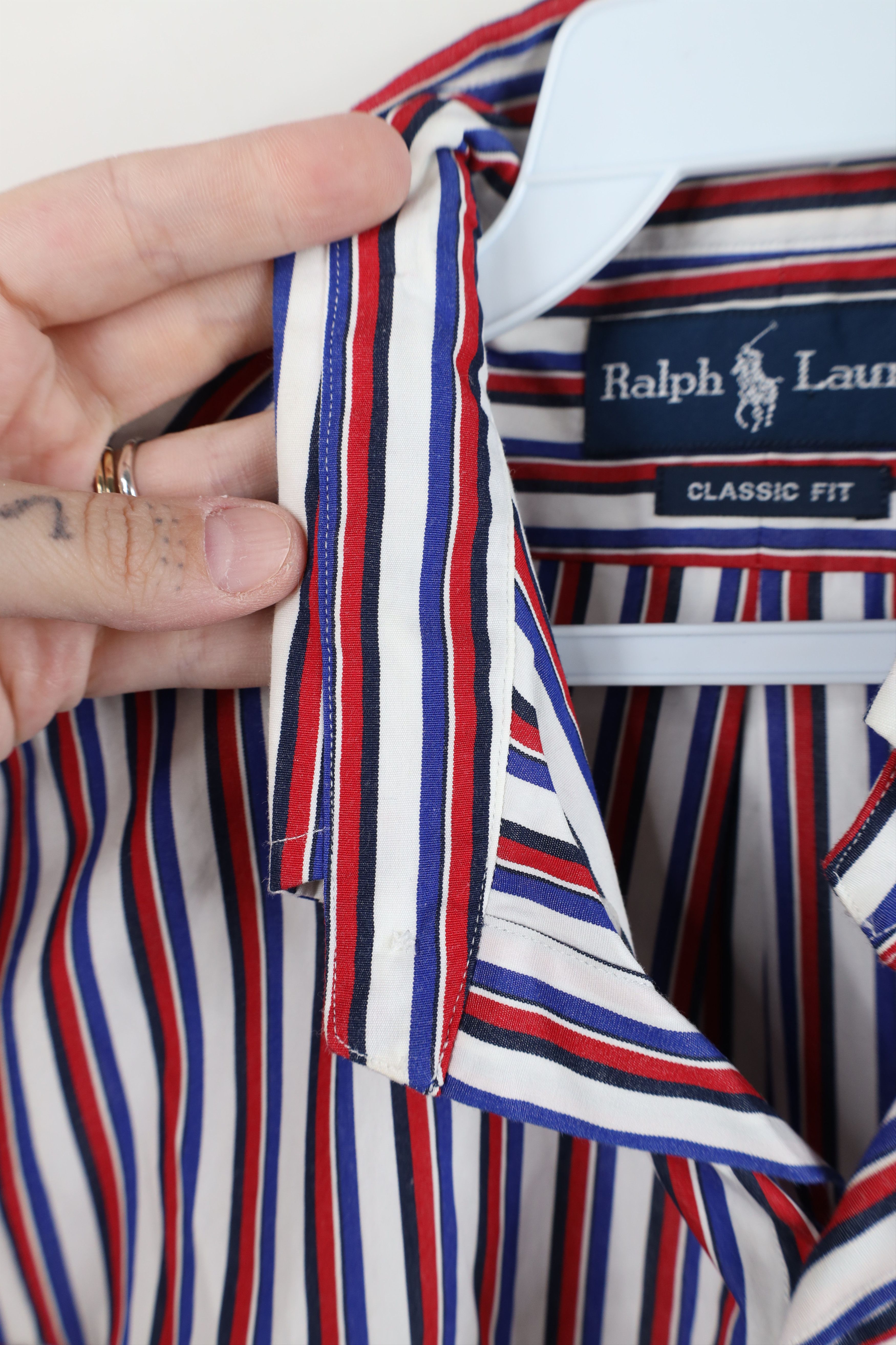 Polo Ralph Lauren Vintage 90s Ralph Lauren Collared Button Down Shirt Cotton Size US M / EU 48-50 / 2 - 7 Thumbnail