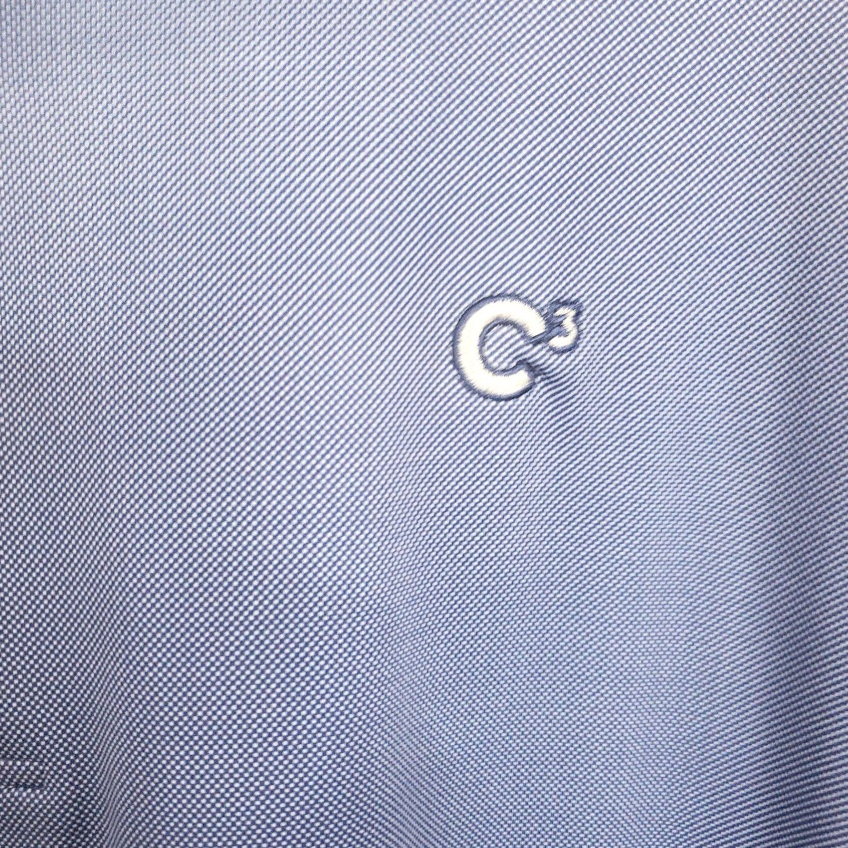 Vintage Polo Golf Shirt Mens L Blue Short Sleeve Regular Fit Stretch C3 Logo Size US L / EU 52-54 / 3 - 5 Thumbnail