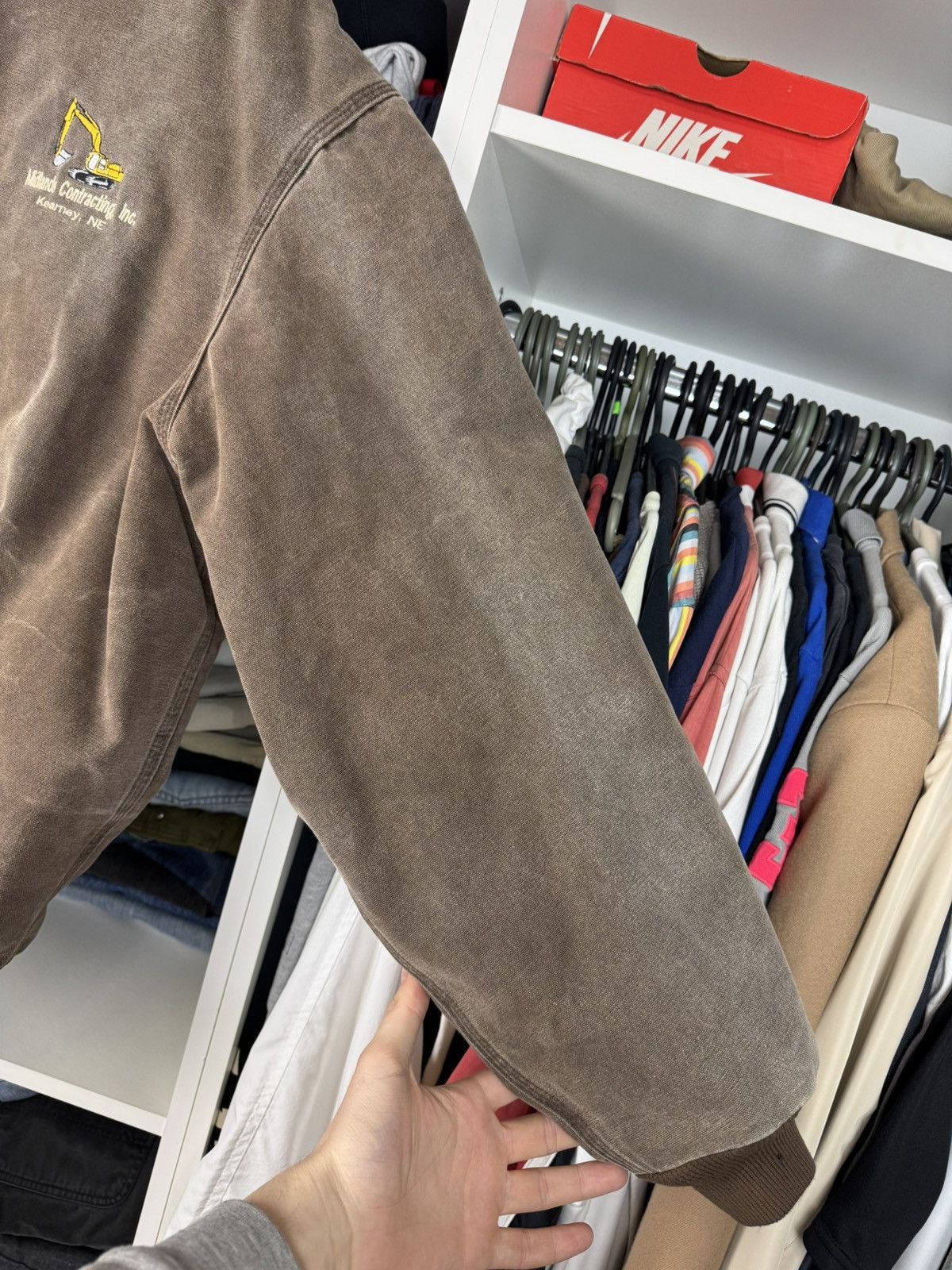 Carhartt Vintage Carhartt J130 CHT Active Jacket Faded Canvas Size US XXL / EU 58 / 5 - 11 Thumbnail