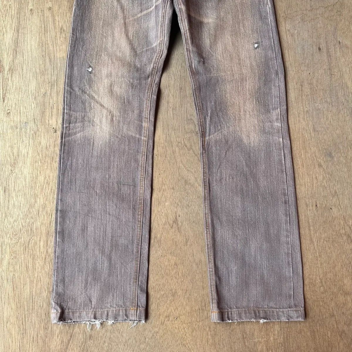 Japanese Brand W30 L32🔥5-POCKET VTG HOSU JAPAN REDLINE JEANS SELVEDGE PANT Size US 30 / EU 46 - 5 Thumbnail