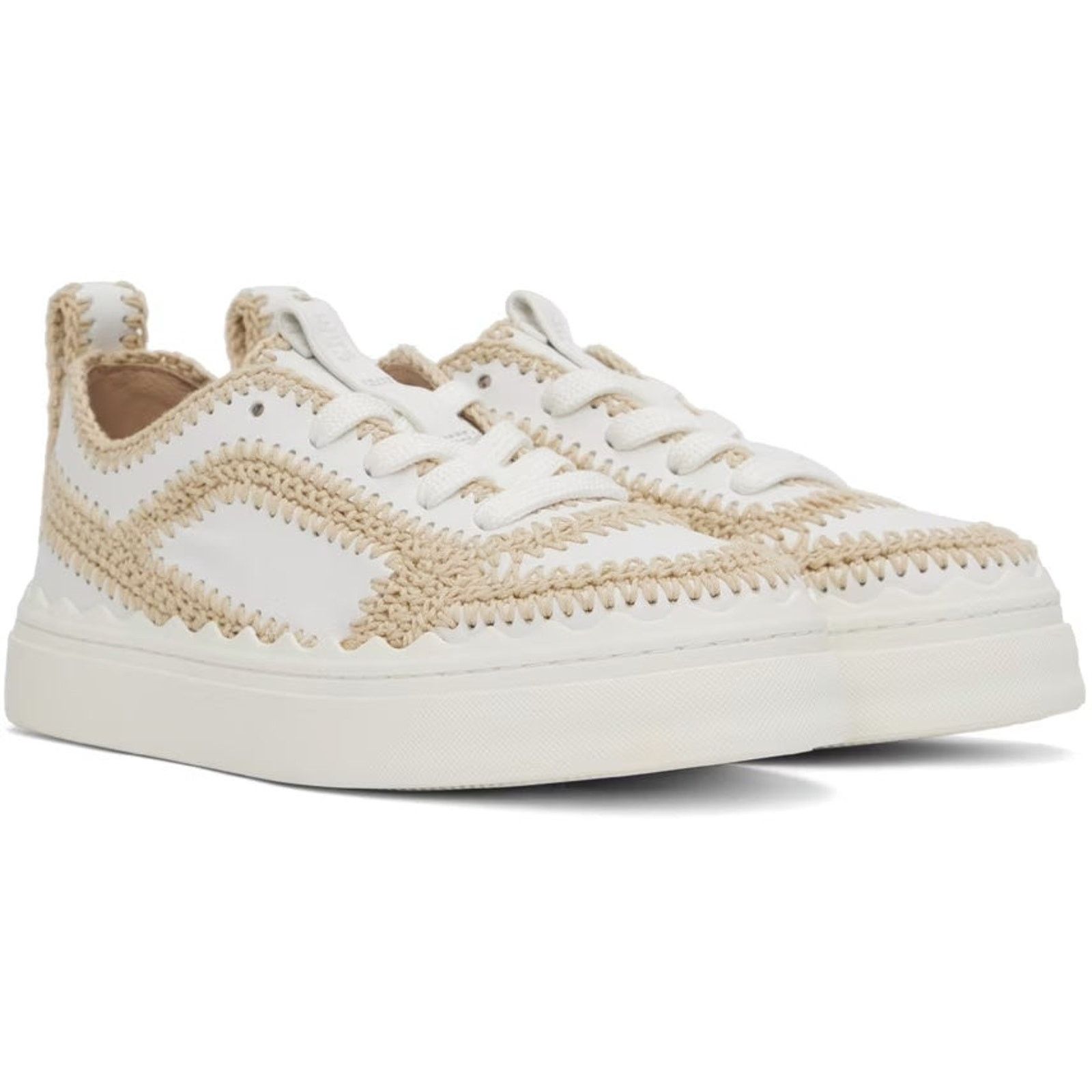 Chloe Chloe Lauren Sneakers 101 In White US10/EU40 Size US 10 / IT 40 - 1 Thumbnail