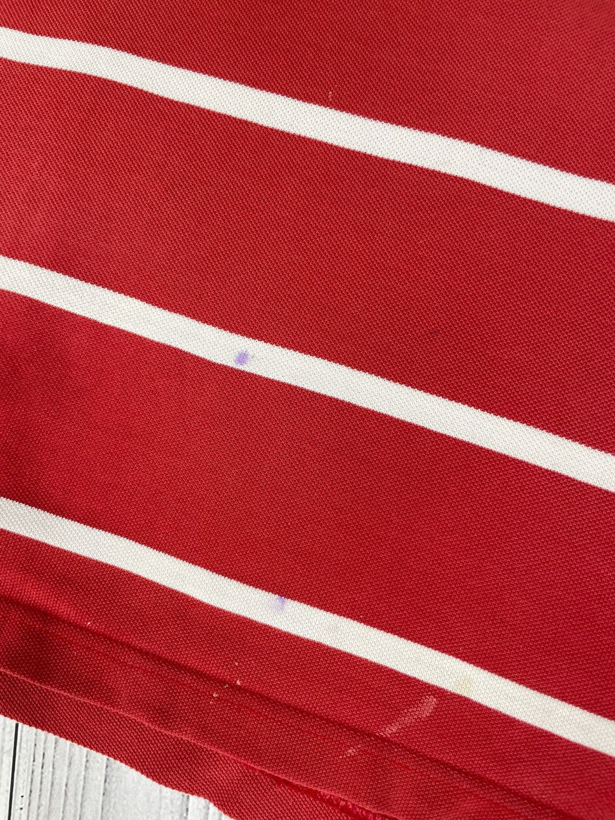 Vintage Vintage Dubai rugby polo red striped size XL Size US XL / EU 56 / 4 - 13 Thumbnail