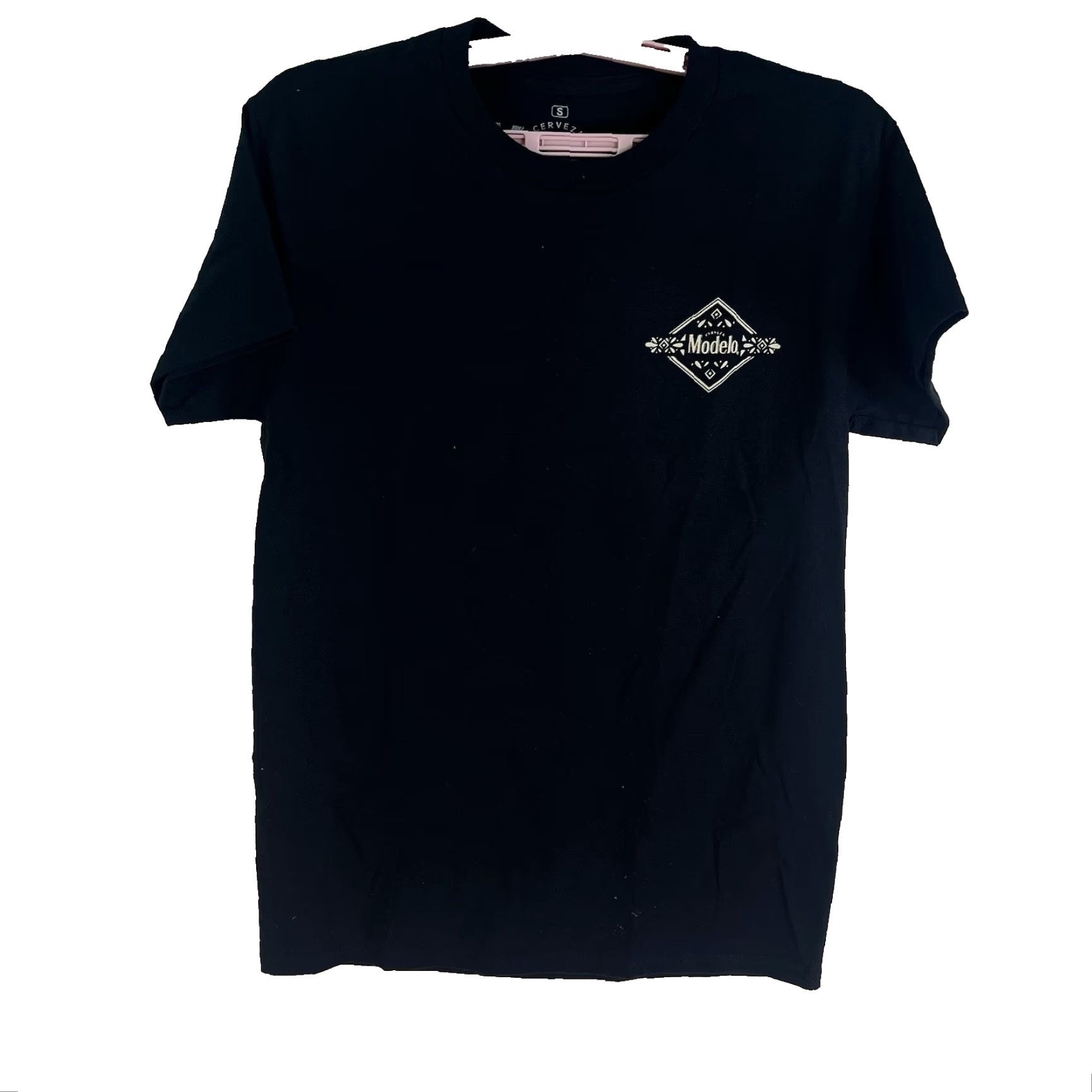 Vintage VINTAGE Modelo Beer Graphic T-Shirt Men Size S Black 90s Athletic Crew Neck Short Sleeve Size US S / EU 44-46 / 1 - 2 Thumbnail
