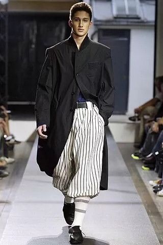 Yohji Yamamoto Yohji Yamamoto 06ss cotton tuxedo coat Size US S / EU 44-46 / 1 - 2 Thumbnail