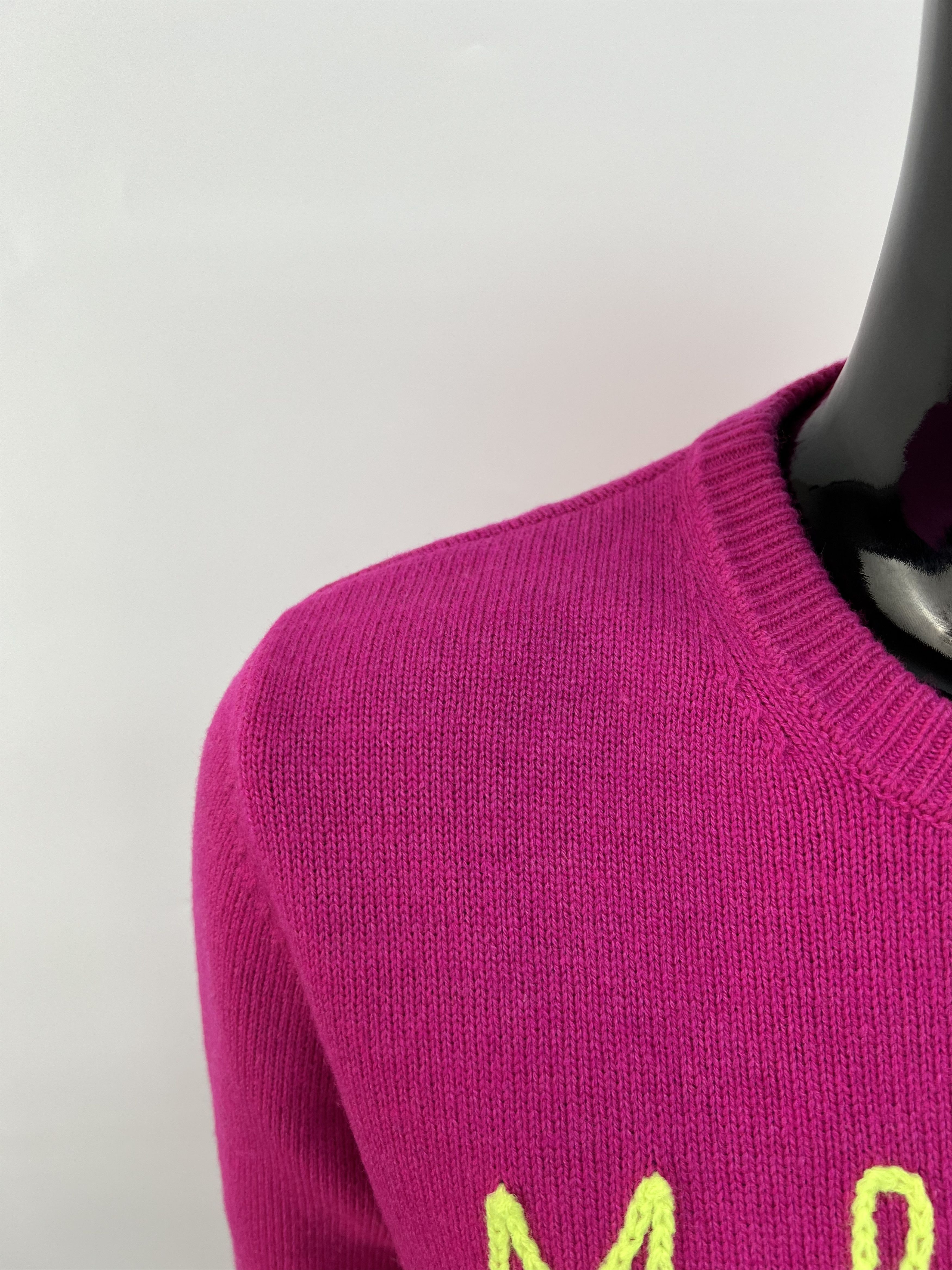 MC2 Saint Barth MC2 Saint Barth Wool Cashmere Crew Neck Sweater Embroider Size M / US 6-8 / IT 42-44 - 10 Thumbnail