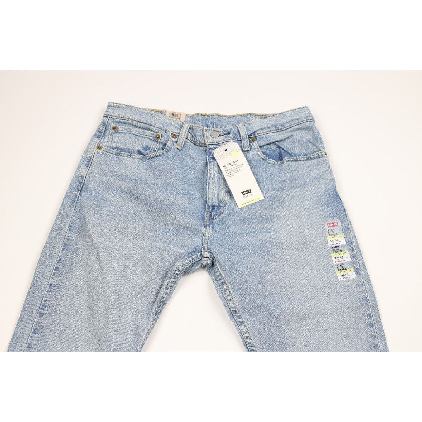 Levi's New Levis 512 Slim Fit Tapered Leg Stretch Denim Jeans Size US 34 / EU 50 - 2 Thumbnail