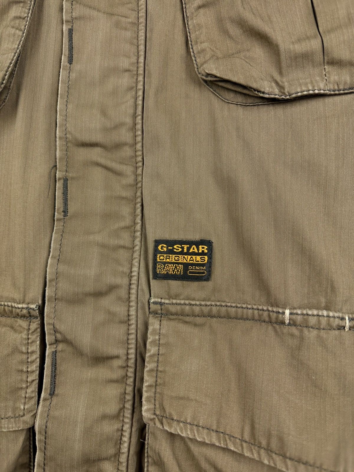 G-Star × Vintage Vintage G-Star Navigator Delta Overshirt Military Jacket Size US XL / EU 56 / 4 - 11 Thumbnail