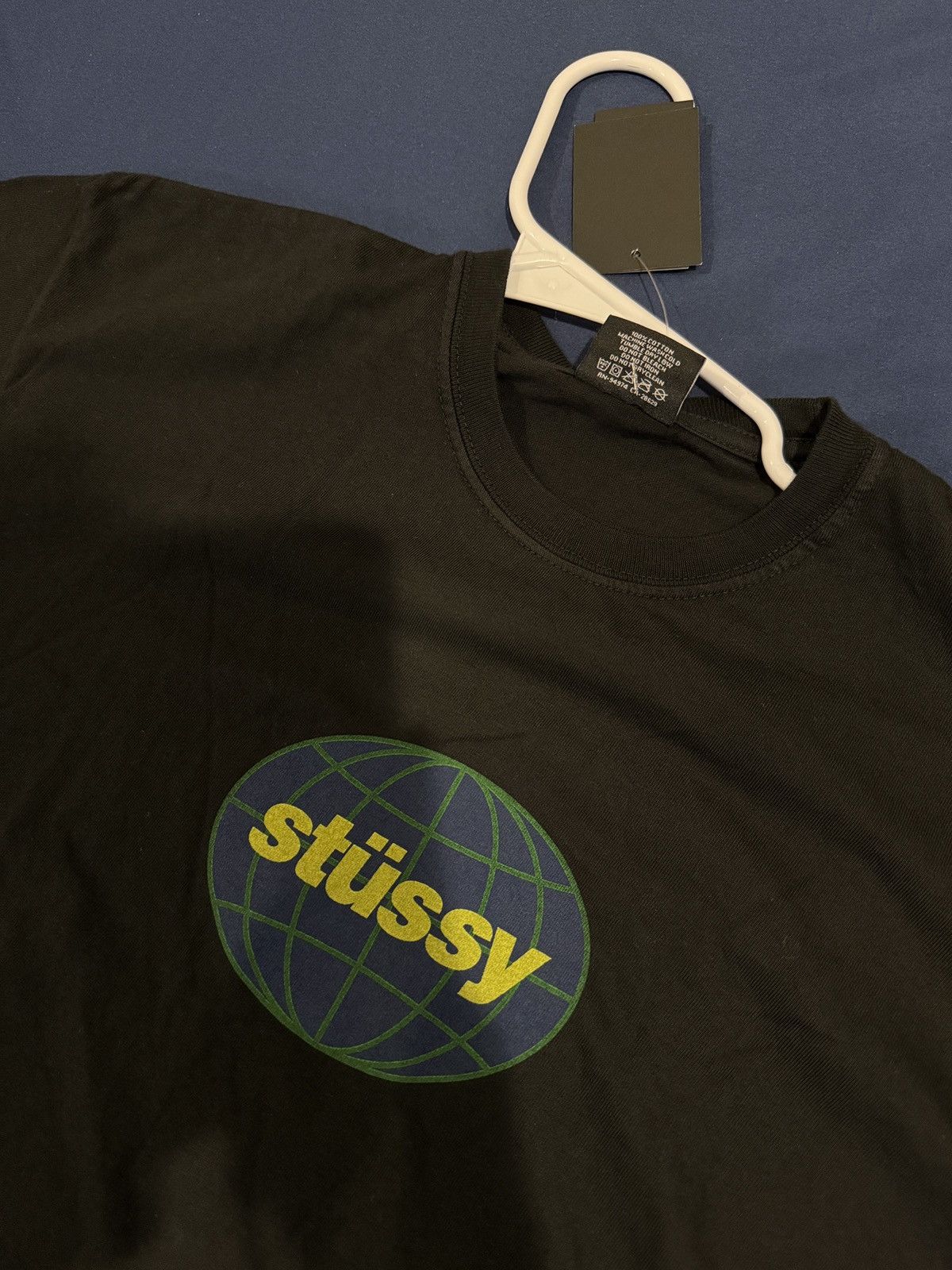 Stussy Stussy Globe T Shirt - M Size US M / EU 48-50 / 2 - 3 Thumbnail