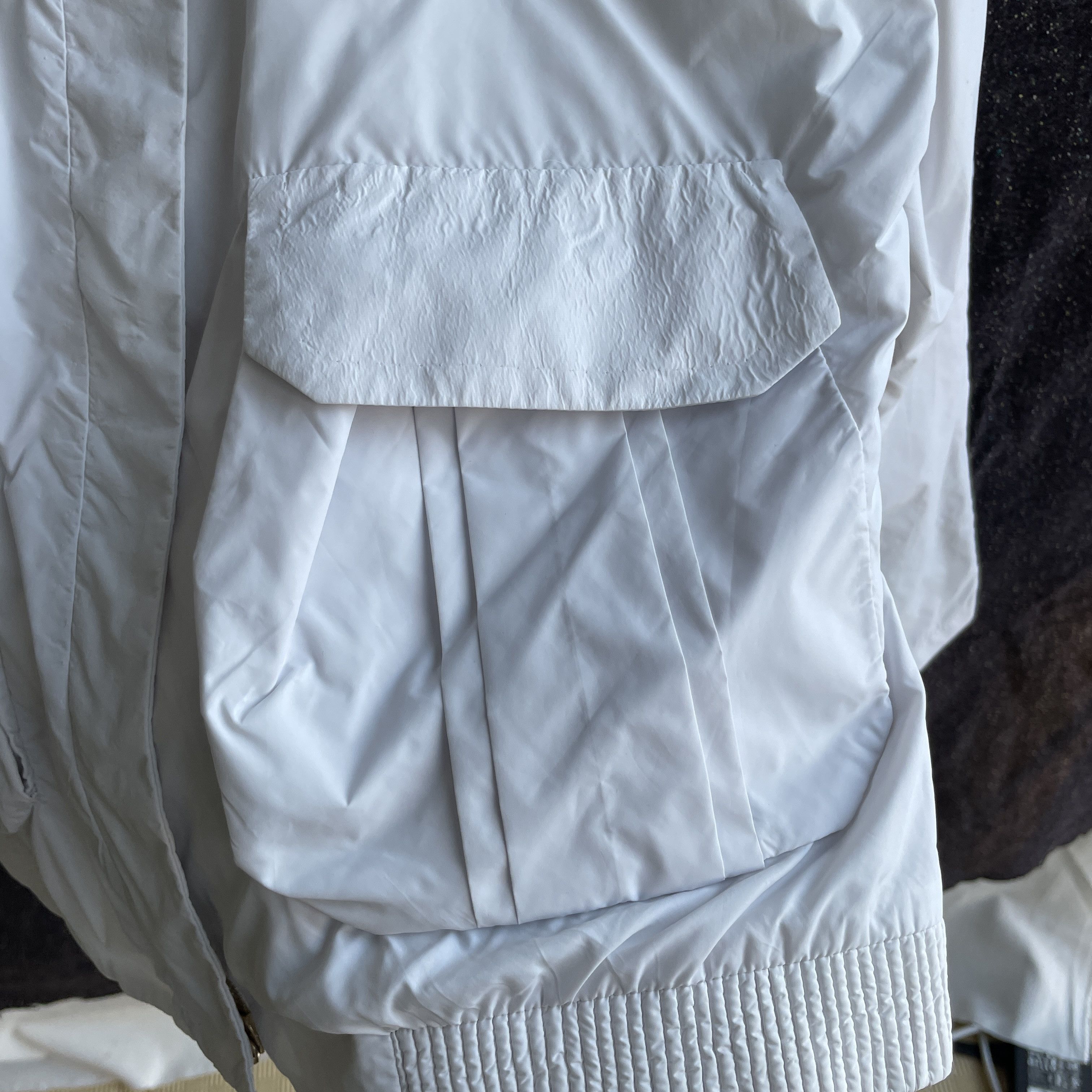 Moncler Moncler Gamme Rouge Womens Lightweight Cropped Jacket Size XS / US 0-2 / IT 36-38 - 8 Thumbnail