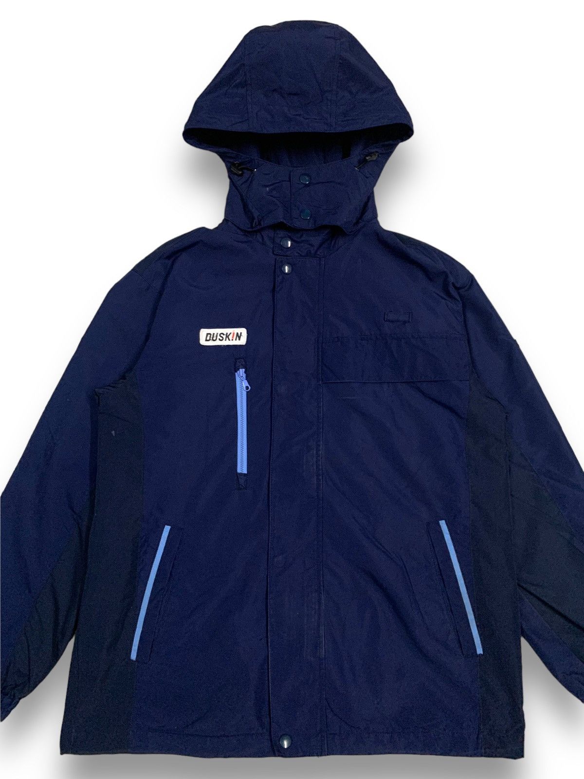 Japanese Brand Vintage Japanese Duskin Multi-pockets Utility Hooded Jacket Size US M / EU 48-50 / 2 - 4 Thumbnail