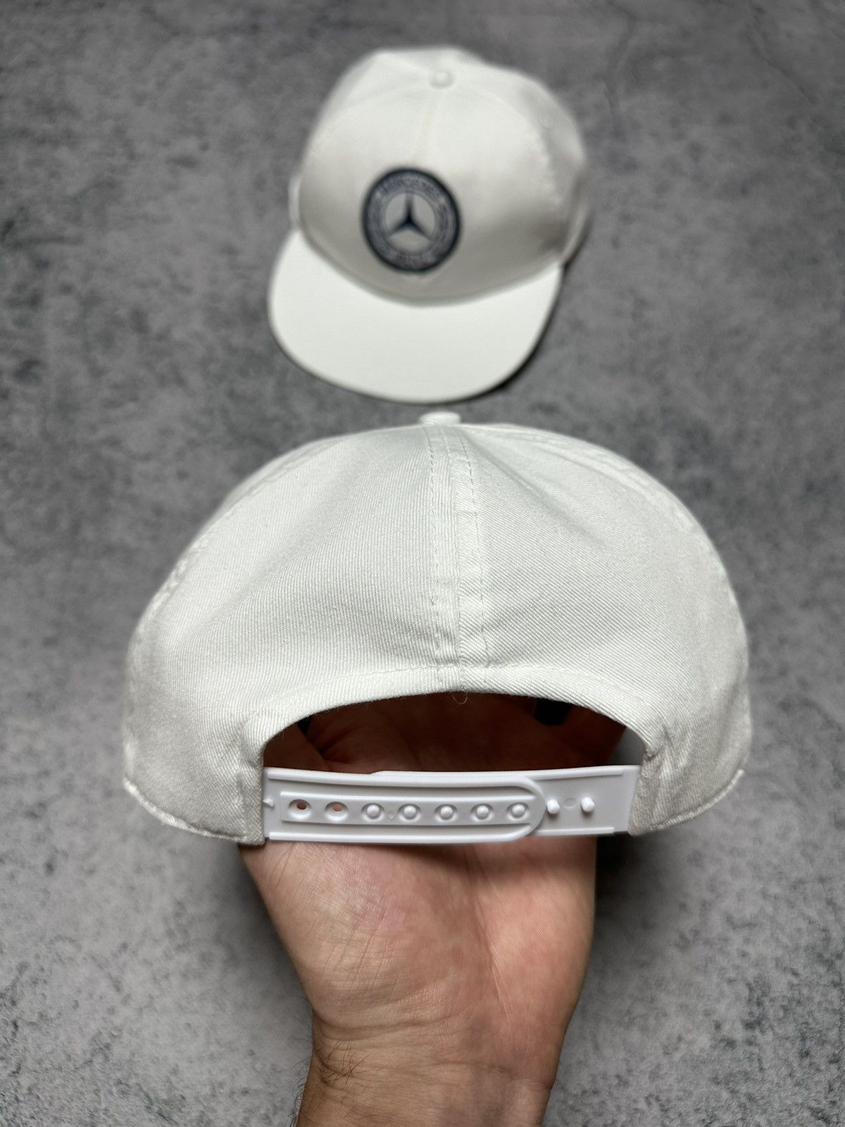 Mercedes-Benz Vintage Mercedes Benz Racing Snapback Cap Hat Size ONE SIZE - 4 Thumbnail