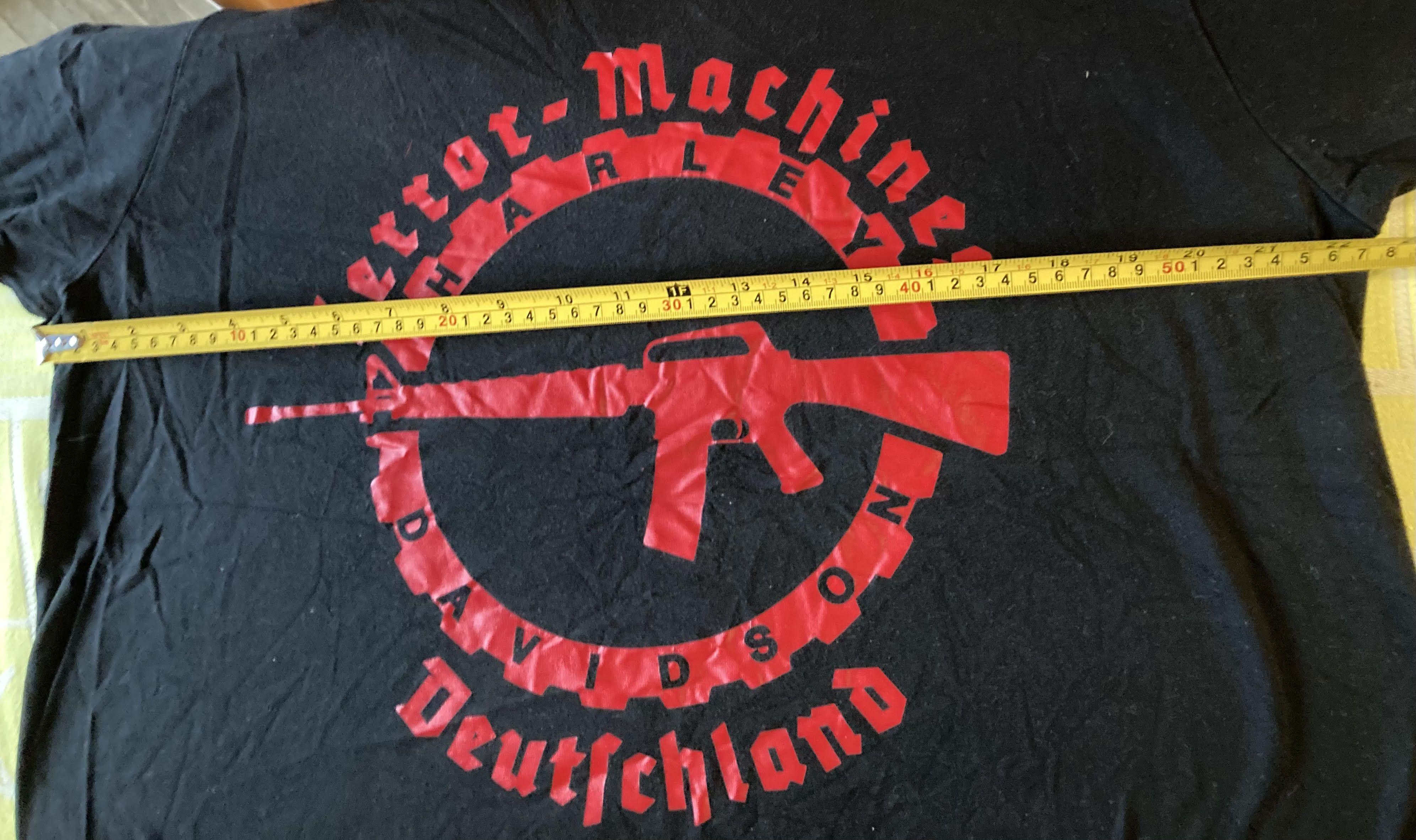Band Tees Terror Machine Records And Harley Davidson Tee Size US XL / EU 56 / 4 - 7 Thumbnail