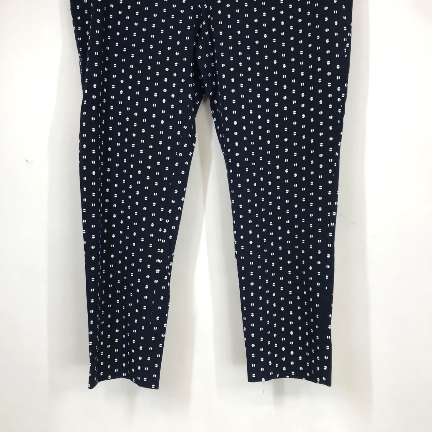 Vintage CHICO'S NAVY ELASTIC WAIST PULL-ON AKLE PANT WOMEN'S 3 Size 26" / US 2 / IT 38 - 3 Thumbnail