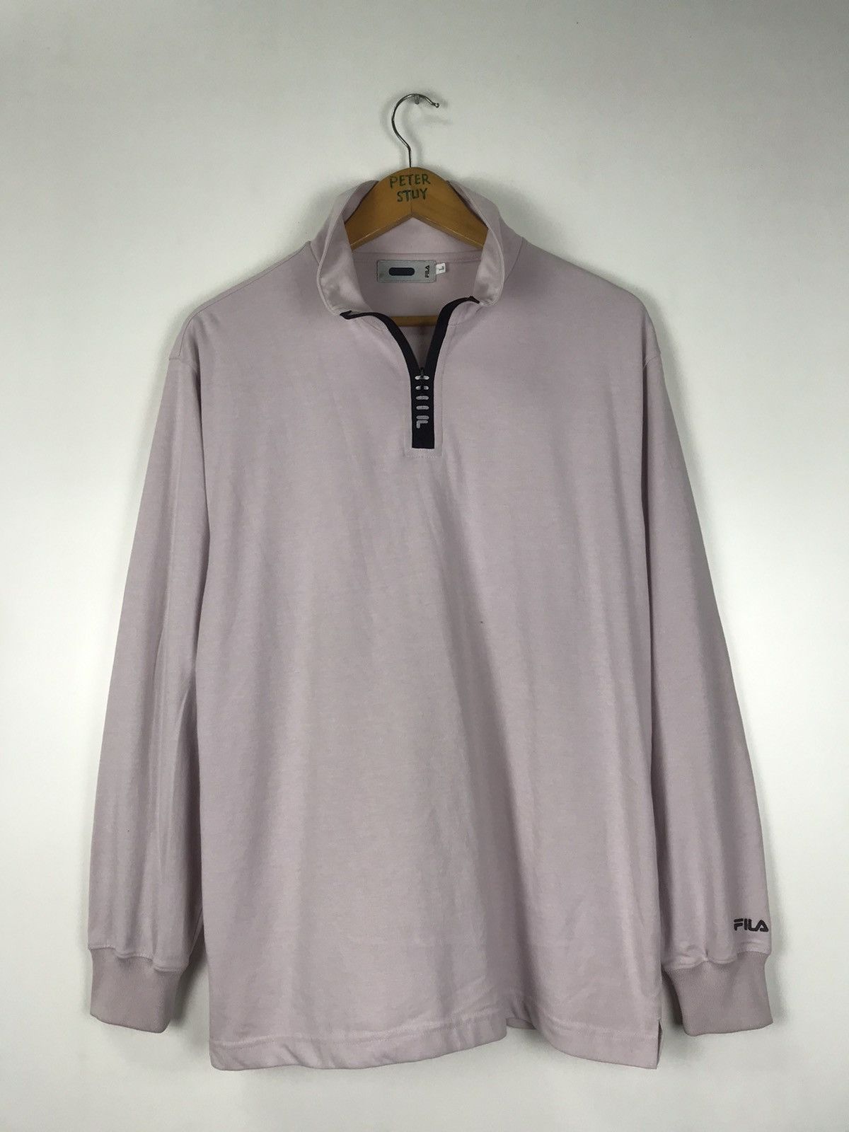 Fila Fila half zipper sweatshirt Size US L / EU 52-54 / 3 - 1 Thumbnail