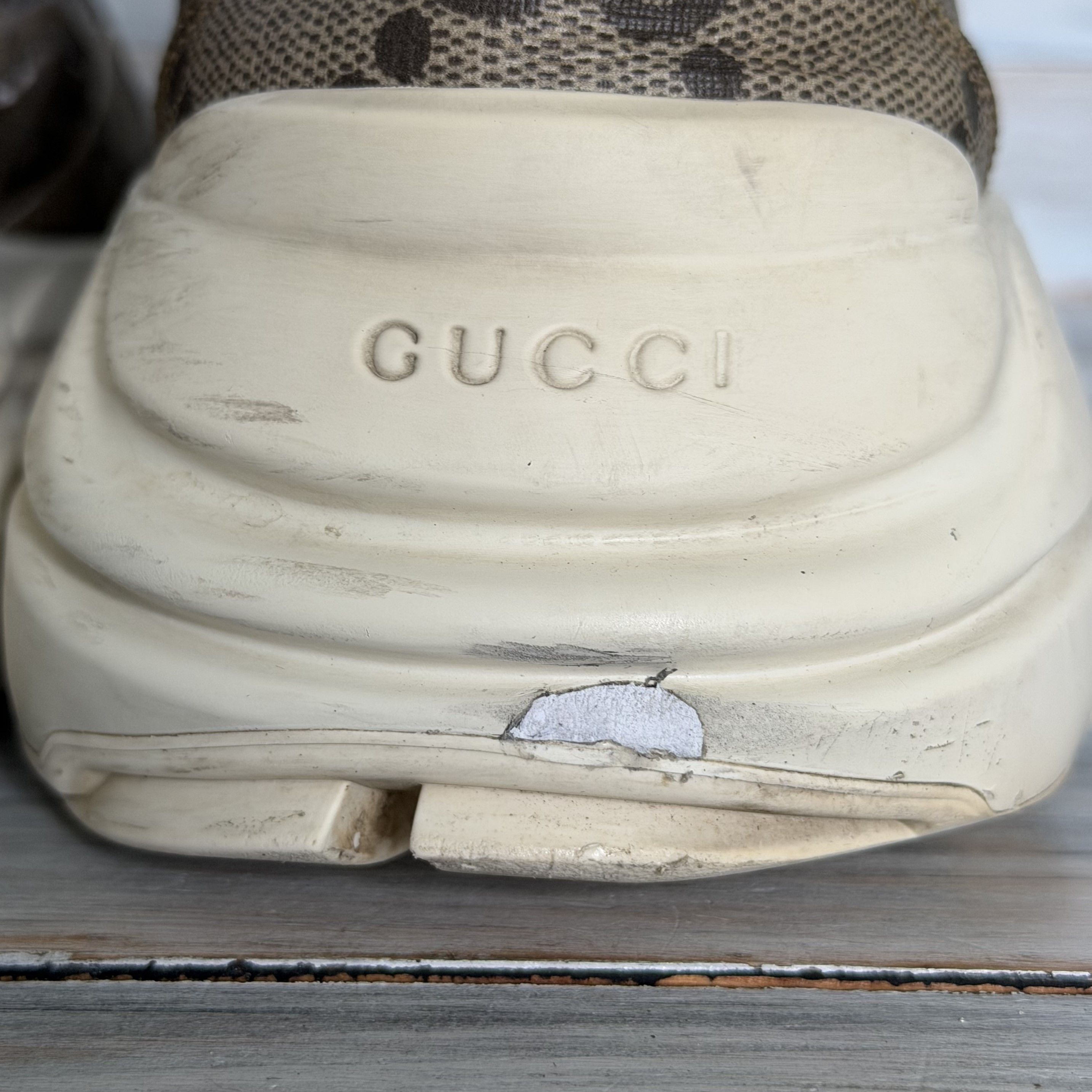 Gucci GUCCI GG Rython 100 Monogram Lace Up Sneakers Made In Italy Size US 11.5 / EU 44-45 - 21 Thumbnail