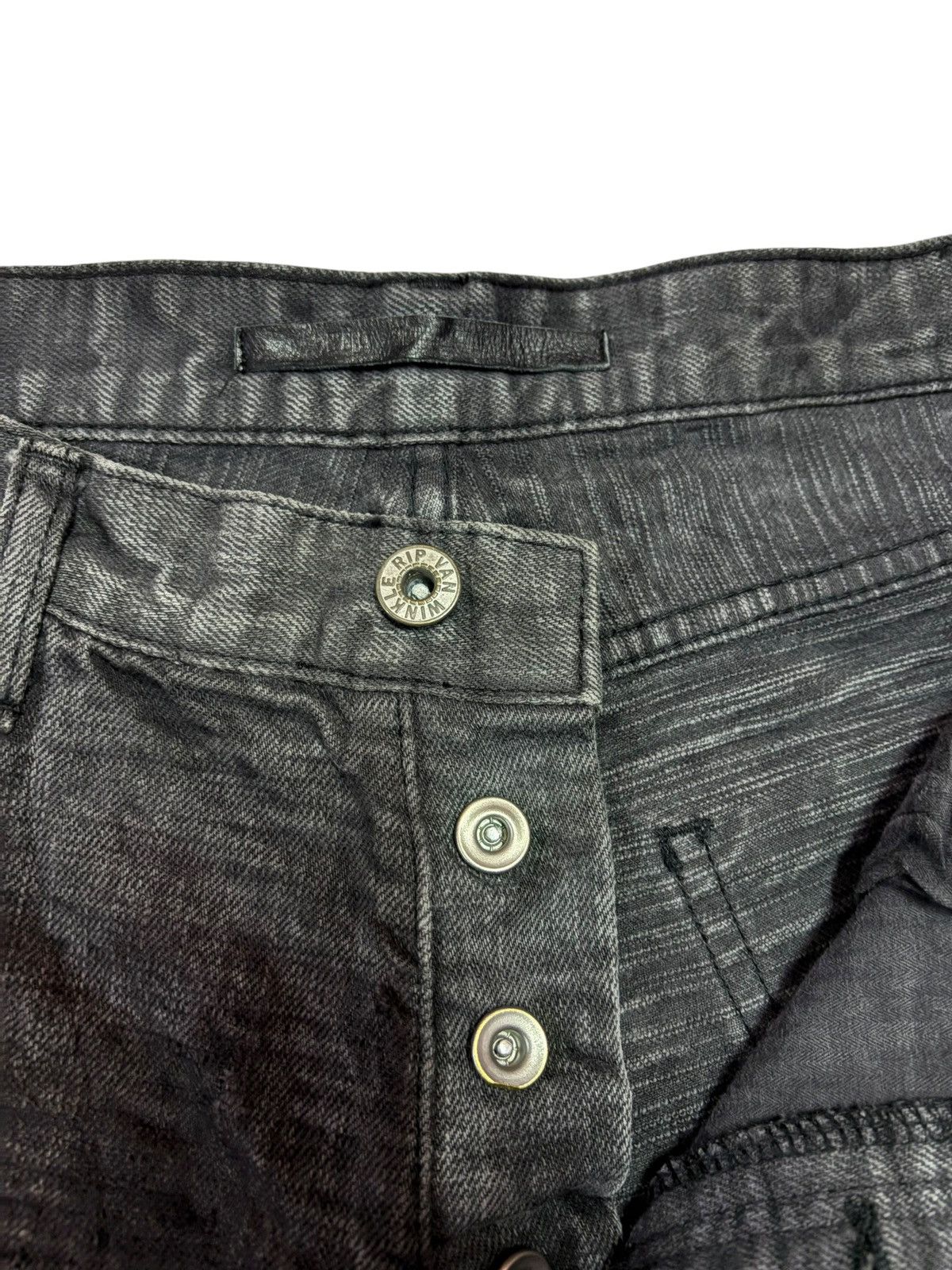 Iron Heart Rip Van Winkle Japan Designer Yukio Imazu Heavyweight Jeans Size US 31 - 5 Thumbnail