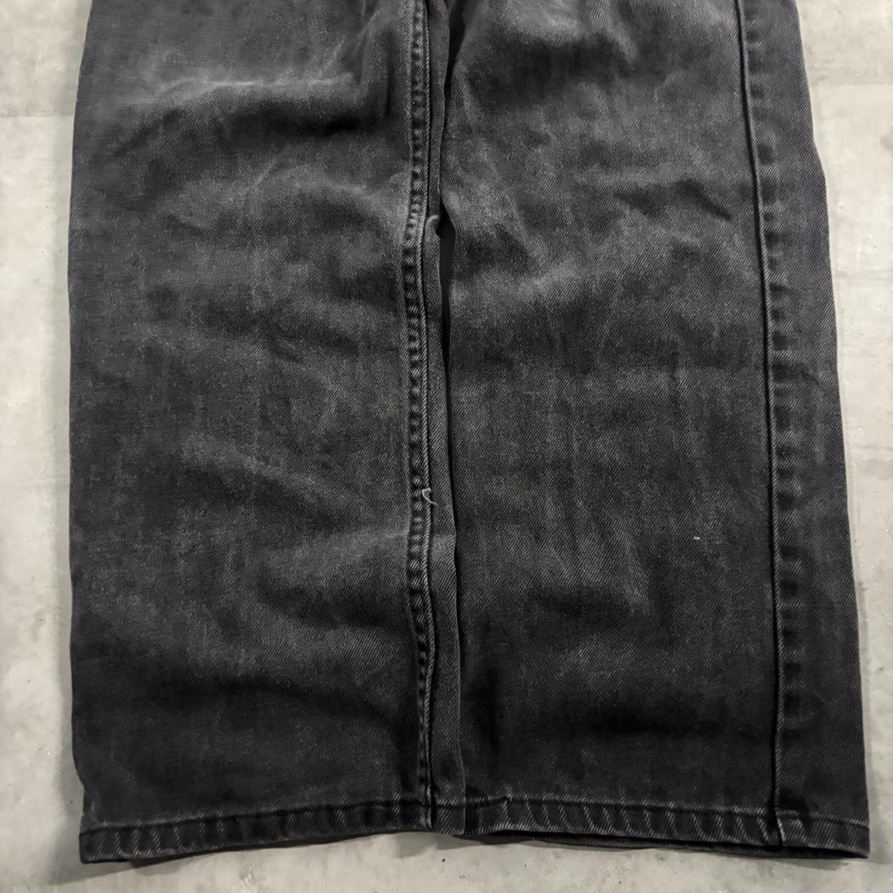 Vintage Crazy Vintage Y2K/2000s Grunge Faded Black Denim Jeans! 38x32 Size US 38 / EU 54 - 6 Thumbnail