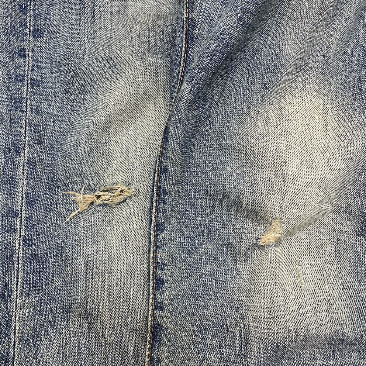 14th Addiction 🔥Takeo Kikuchi Distressed Jeans Size US 34 / EU 50 - 10 Thumbnail