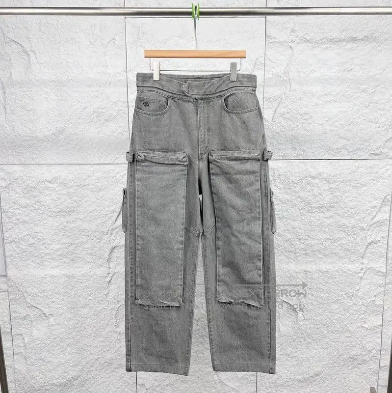 Louis Vuitton Louis Vuitton Gray Cotton Casual Pants . Size US 30 / EU 46 - 1 Thumbnail