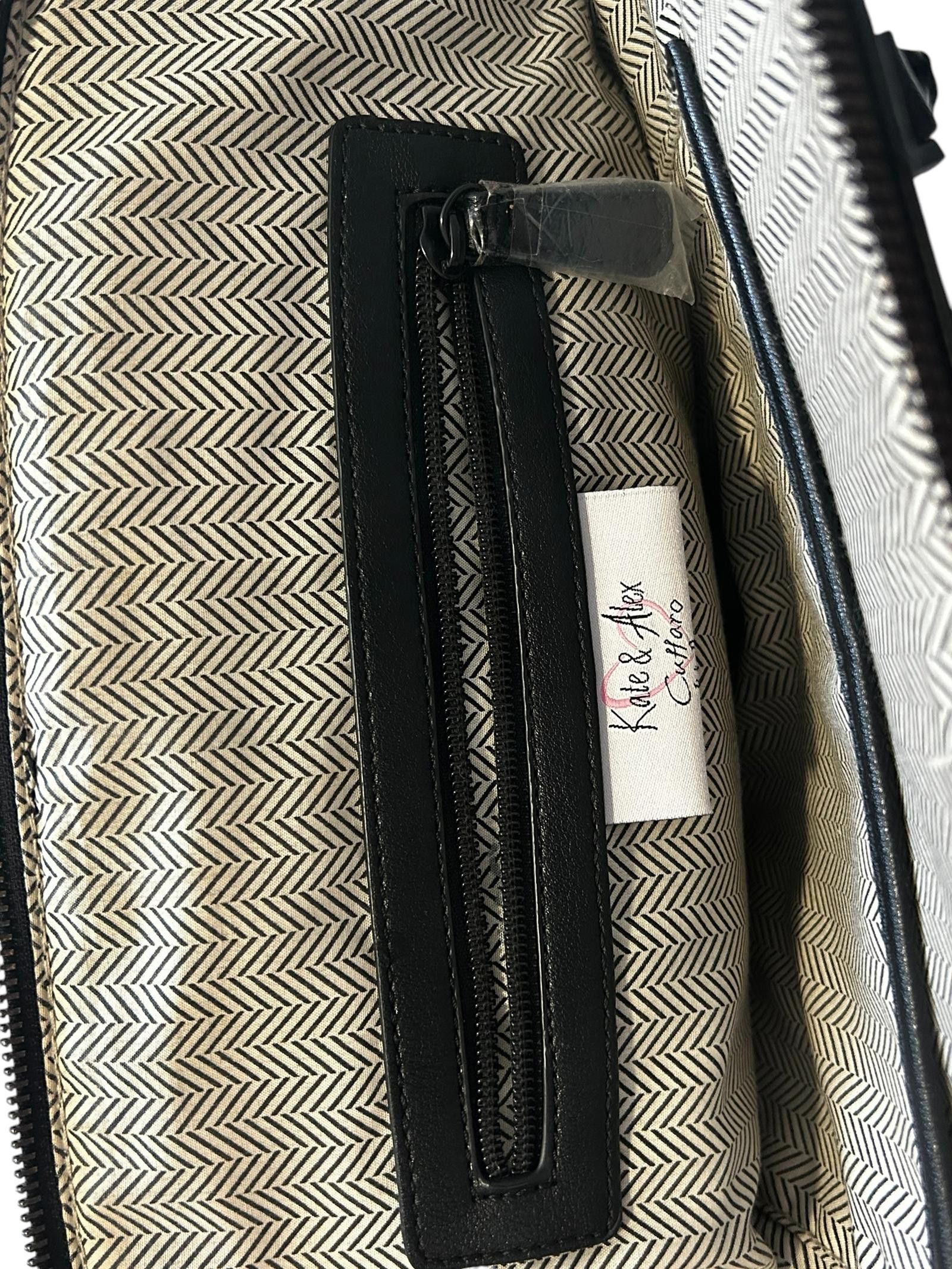 Designer Stylish Black Designer Handbag Size ONE SIZE - 6 Thumbnail