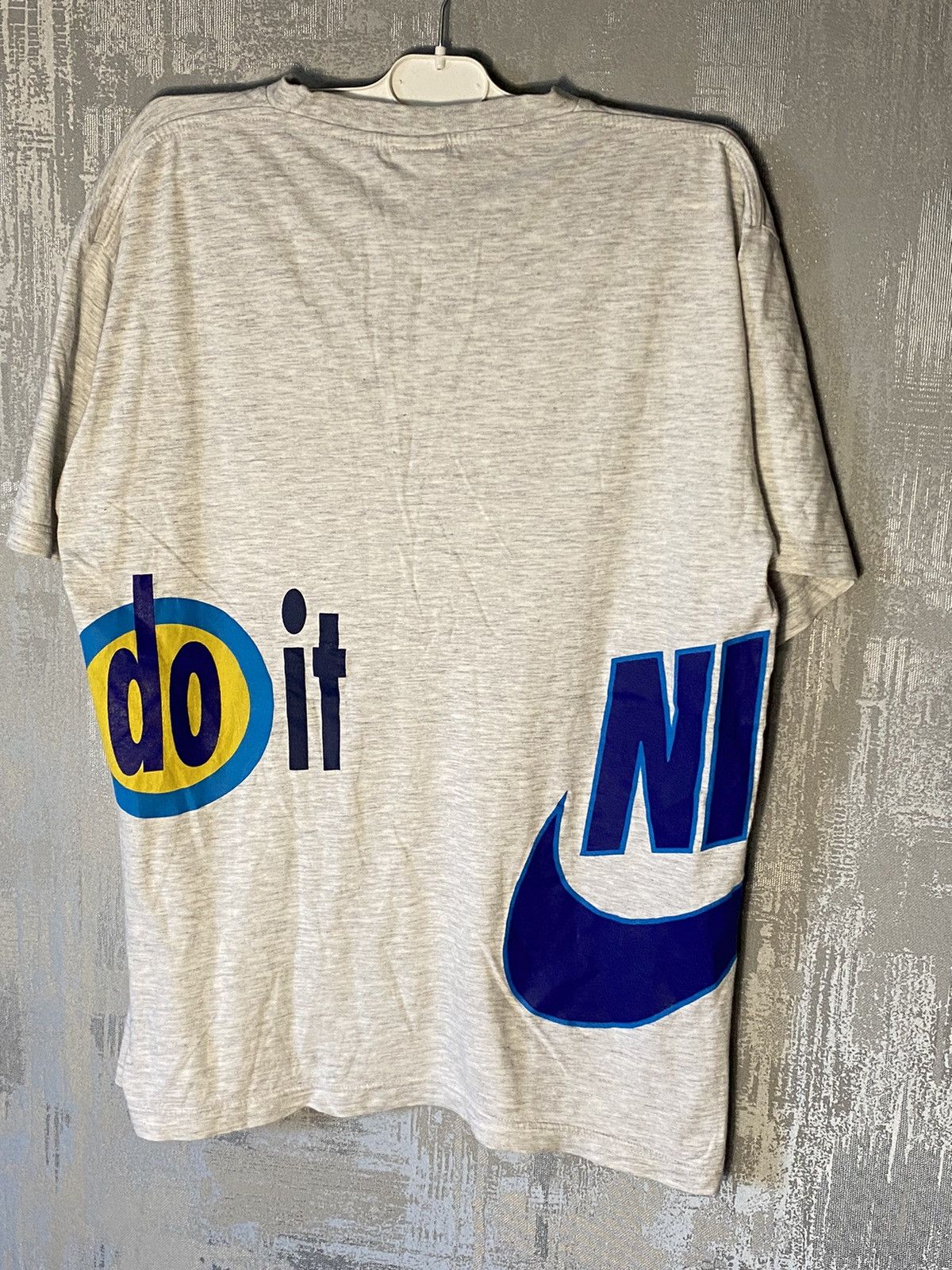 Nike Crazy Vintage 90s Nike Just Do It T-shirt hype Drill Size US M / EU 48-50 / 2 - 2 Thumbnail