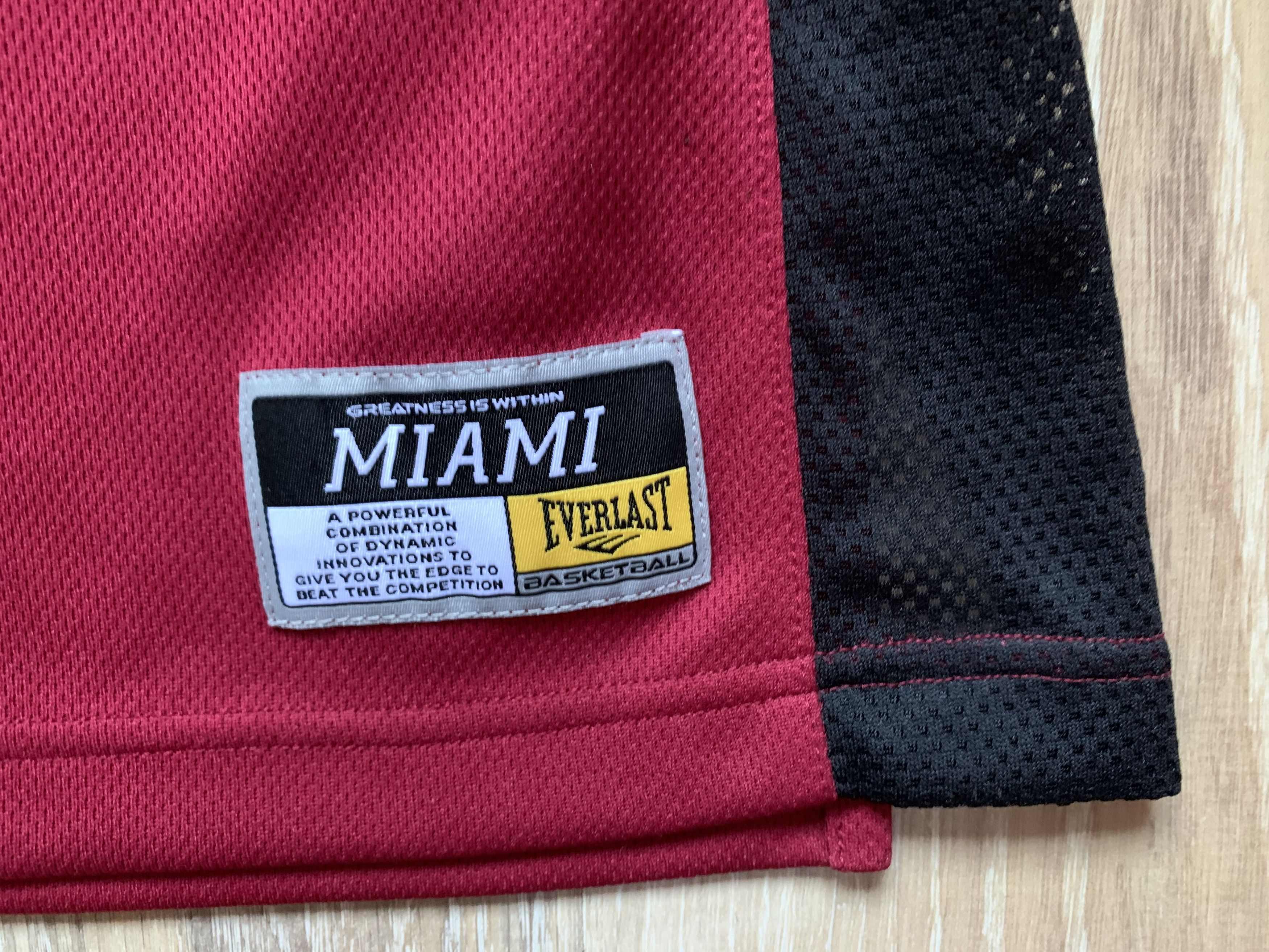 Everlast × NBA Everlast Miami Heat 6 Basketball Printed Jersey Sleeveless Size US S / EU 44-46 / 1 - 4 Thumbnail