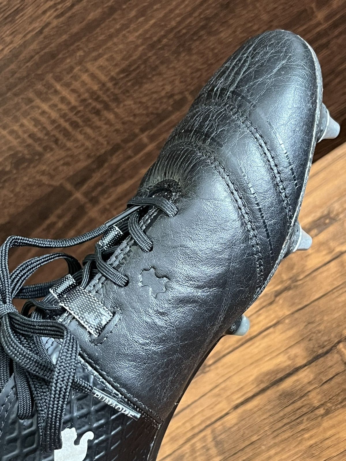 Puma Puma One cleats football leather trainers shoes athletic Size US 7.5 / EU 40-41 - 8 Thumbnail
