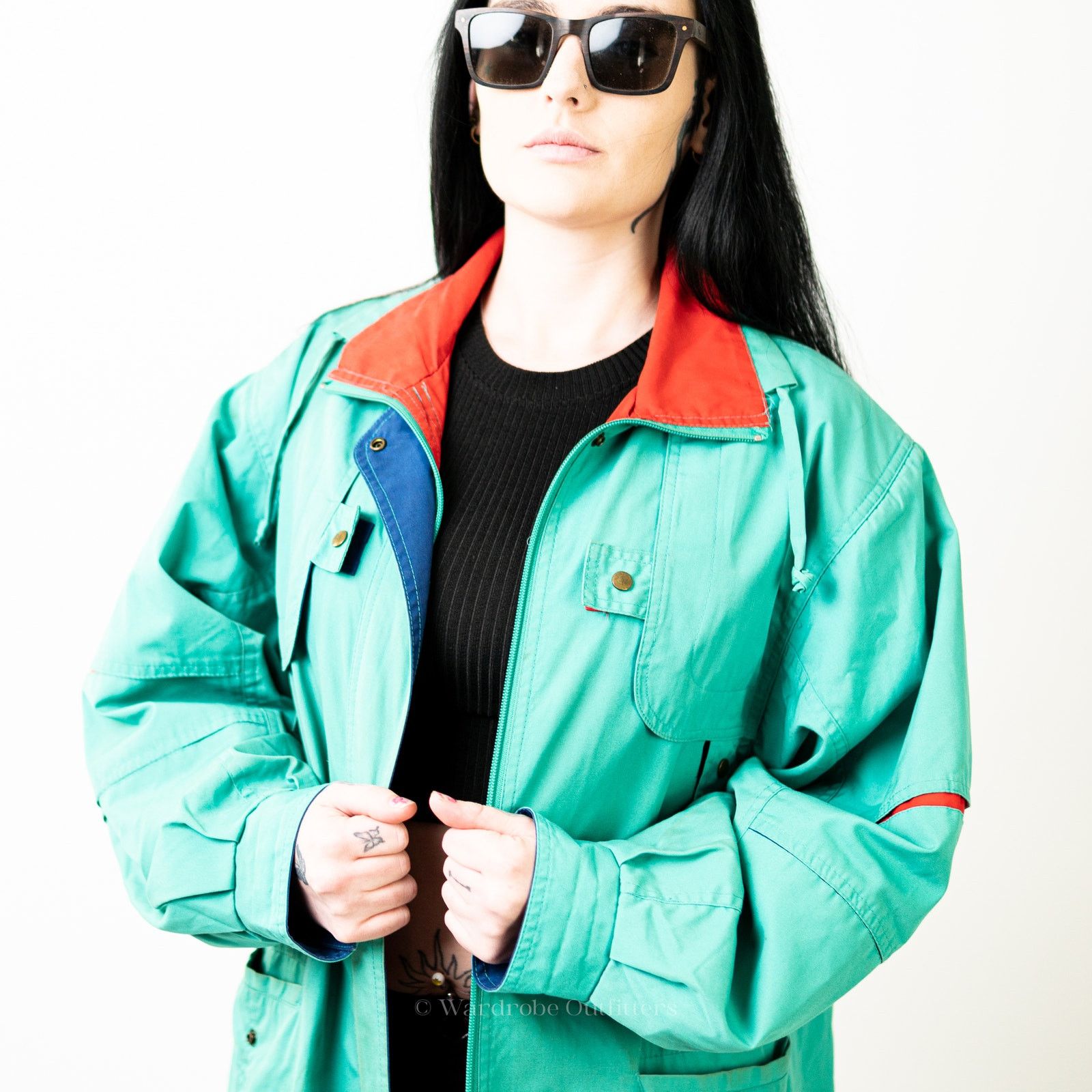 Vintage Vintage 90s Carrigan Court Rain Coat Jacket - L Size L / US 10 / IT 46 - 9 Thumbnail