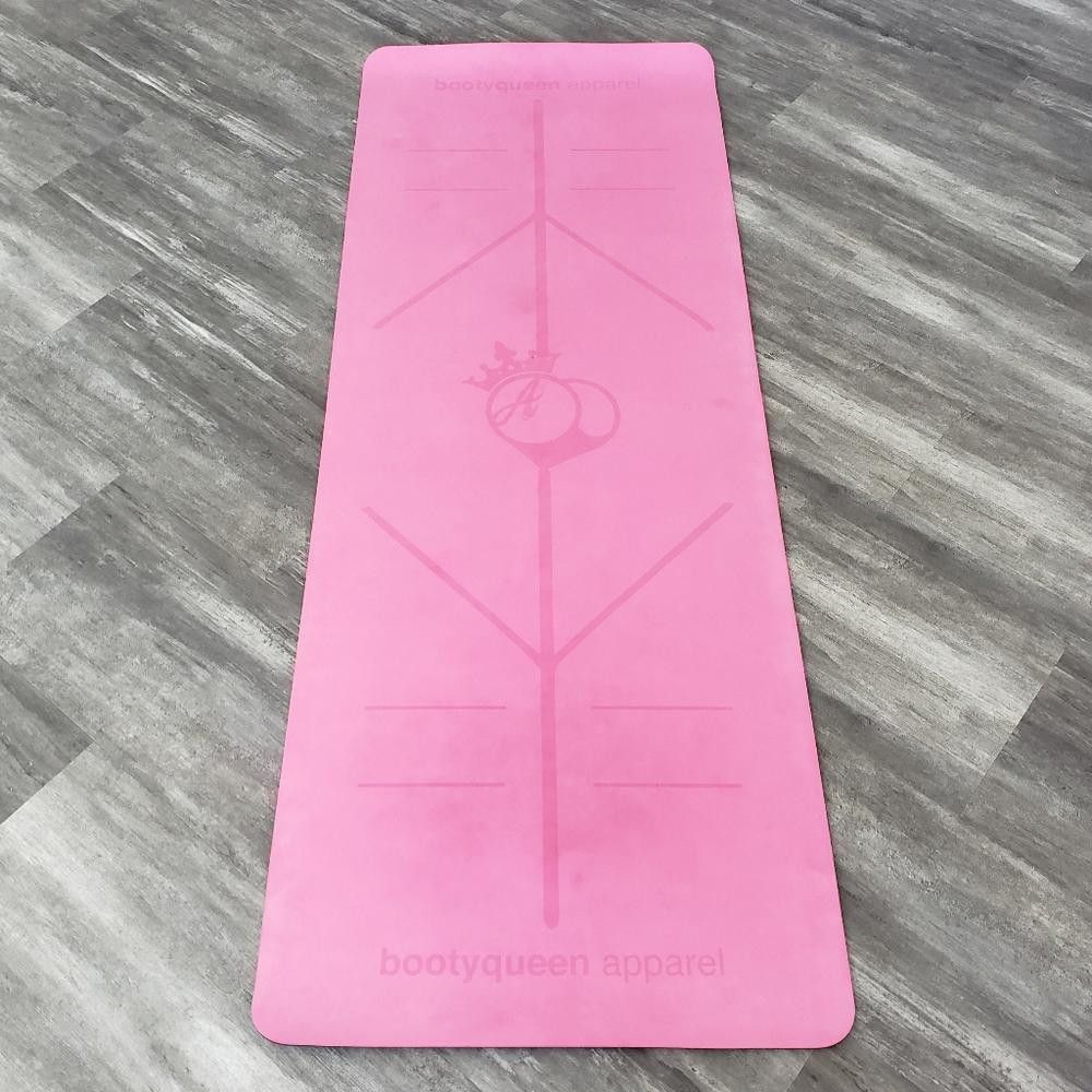 Designer Pink | BQA | Align Right Yoga Mat 2 w/Carrying Case Size ONE SIZE - 1 Thumbnail