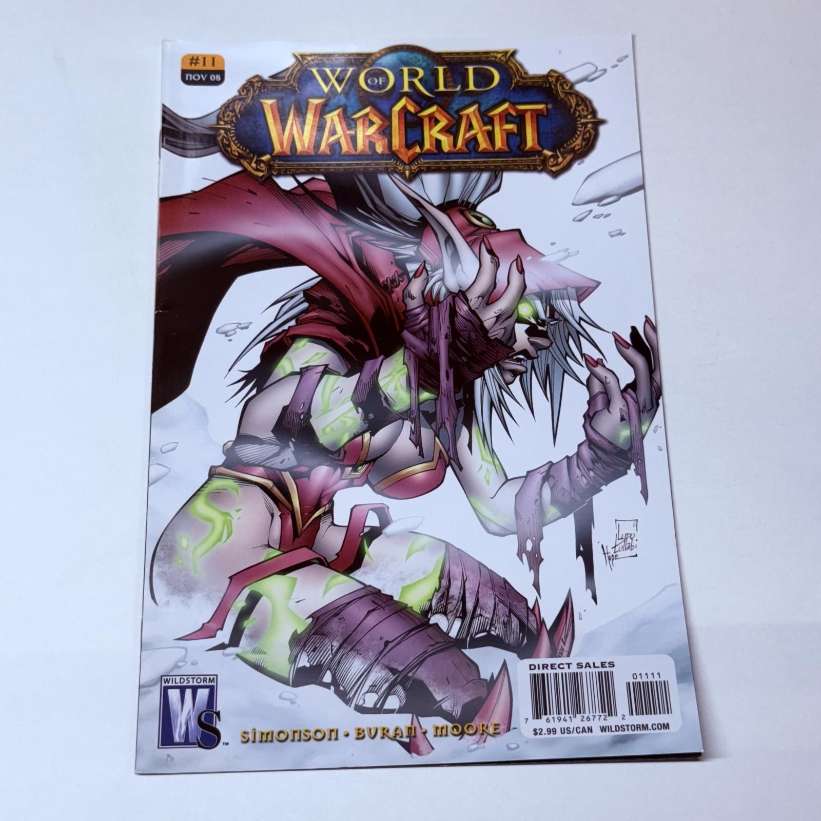 Designer Wildstorm World of Warcraft #11 NOV 2008 WoW Comic Book 1st Size ONE SIZE - 2 Thumbnail