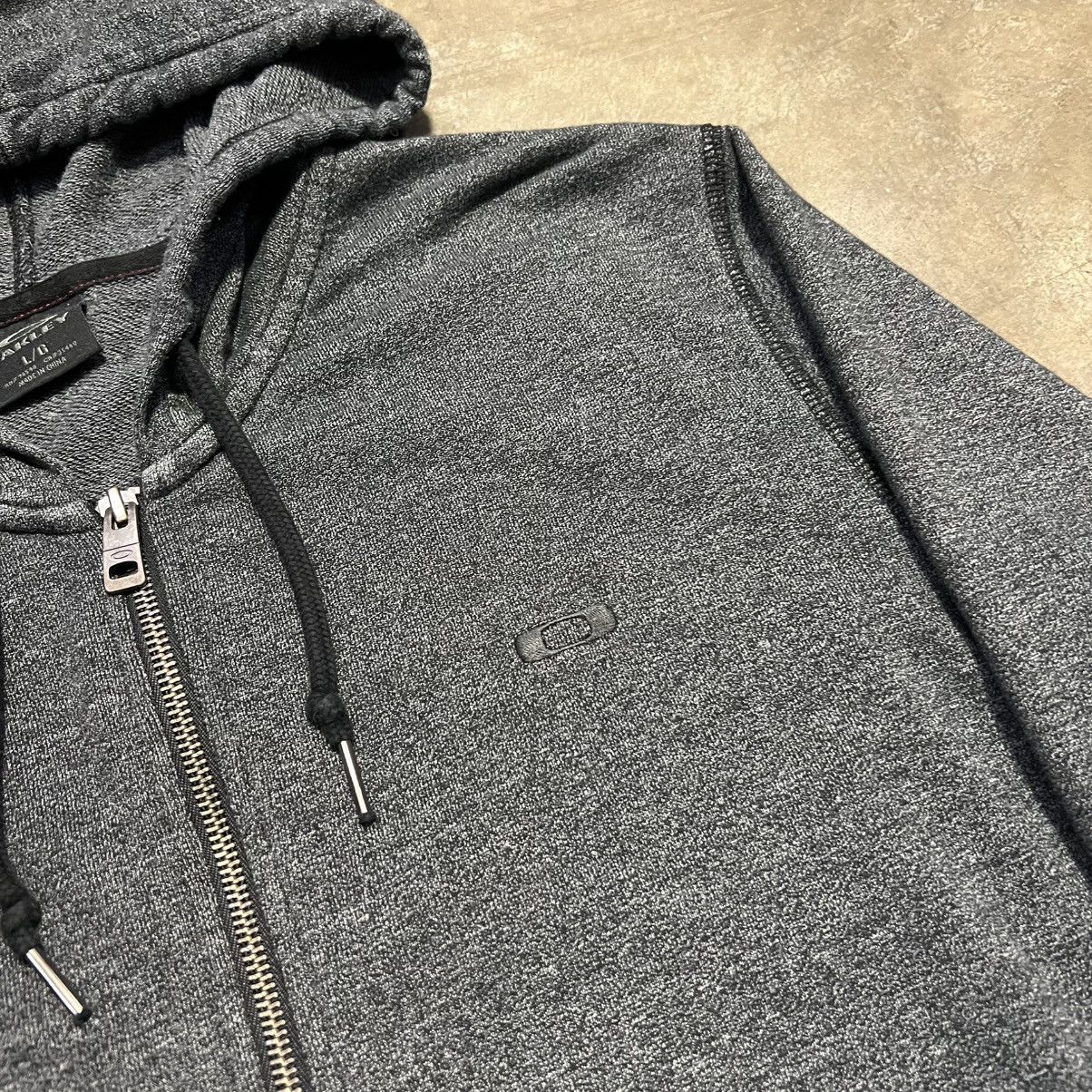 Oakley × Vintage Vintage Y2K Oakley Software Zip Up Hoodie Sweatshirt Logo Size US L / EU 52-54 / 3 - 3 Thumbnail