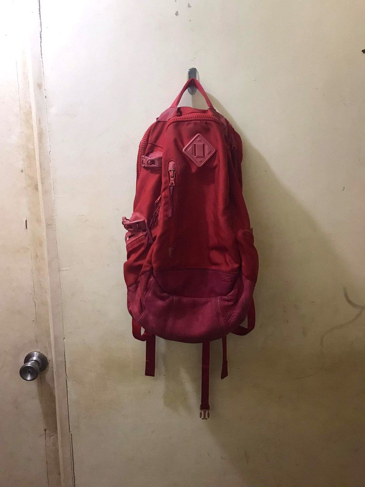 image of Visvim Cordura 20L Ballistic - Backpack in Red, Men's