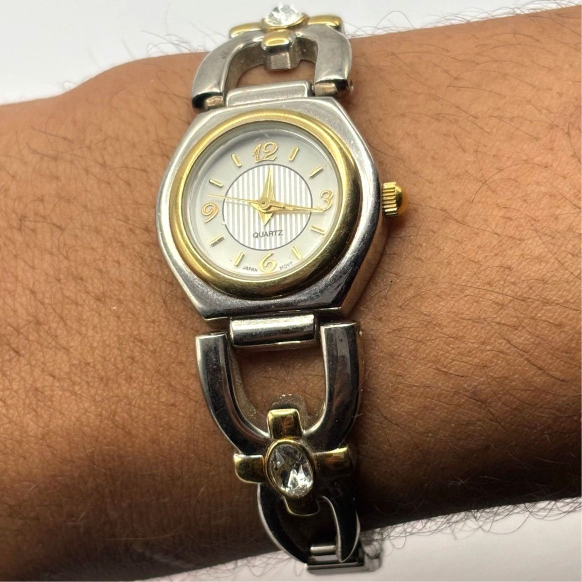 Other 90s Silver & Gold Quartz Watch Size ONE SIZE - 2 Thumbnail