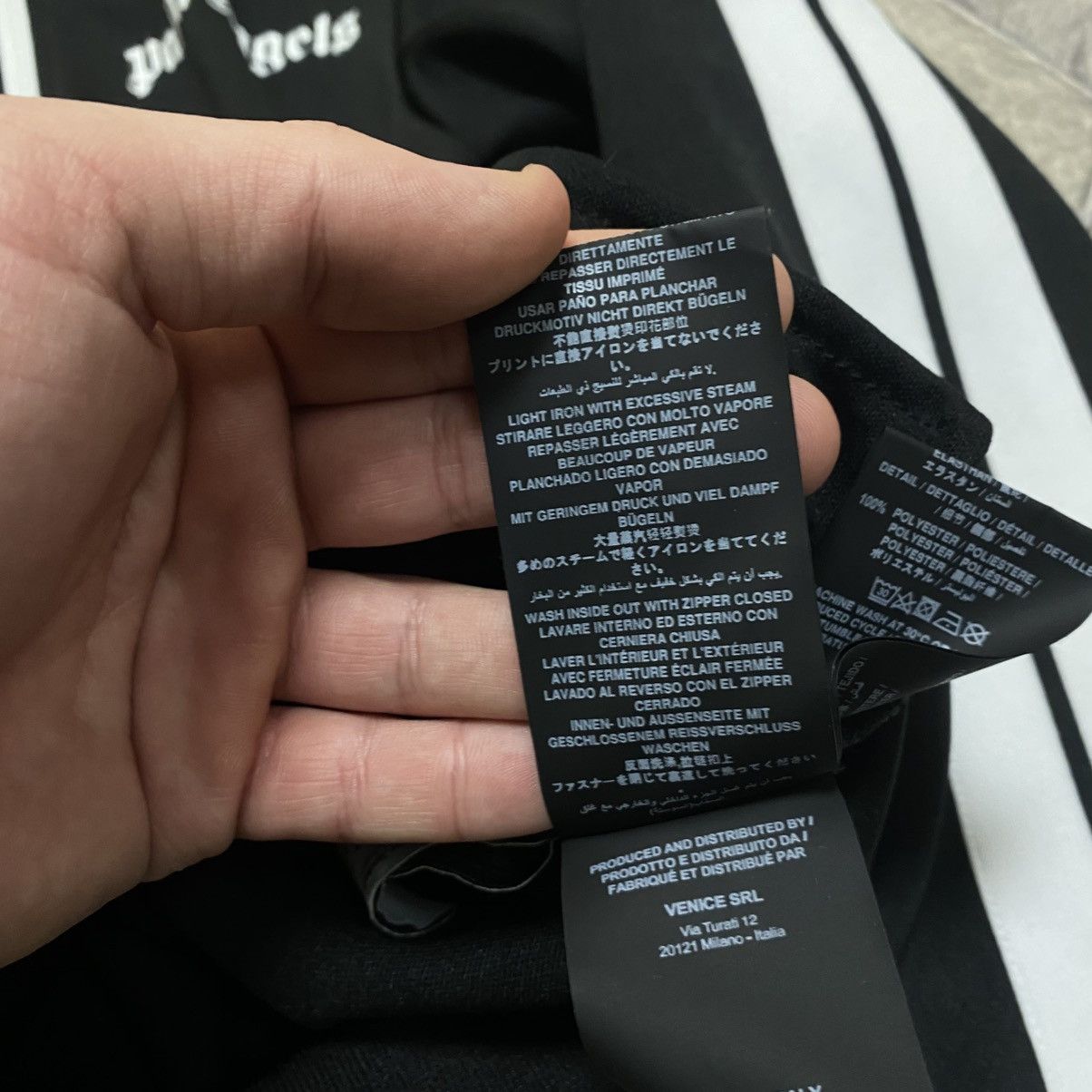 Palm Angels Palm Angels Track Jacket Black Size US XXS / EU 40 - 12 Thumbnail