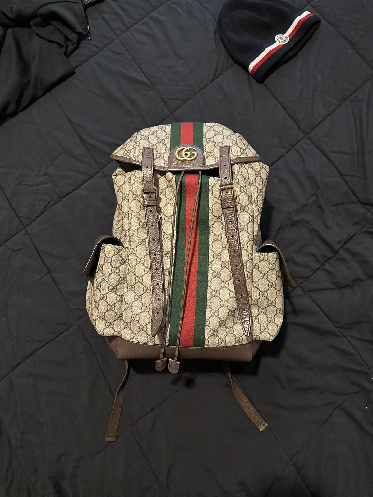 image of Gucci Backpack in Brown, Men's