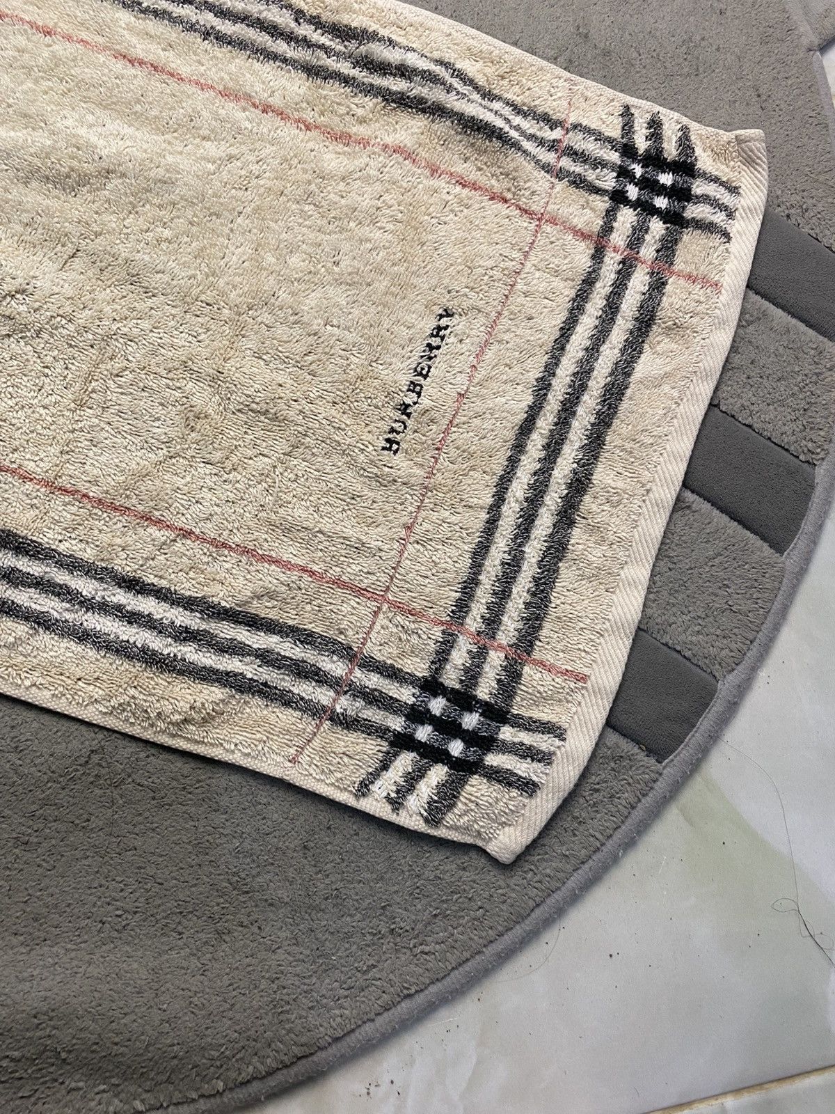 Burberry Burberrys Hand Towell Small Size Size ONE SIZE - 5 Thumbnail