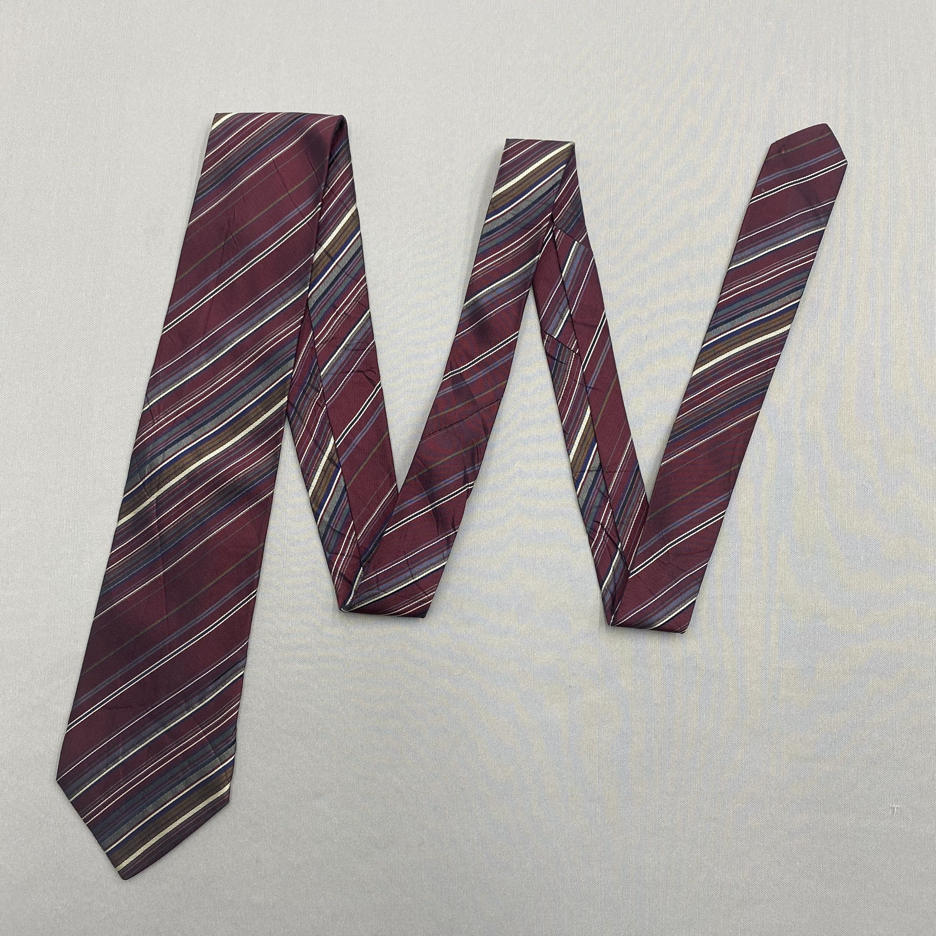 Japanese Brand Vintage Christian Dior SILK Necktie Cravate Pure Silk Size ONE SIZE - 5 Thumbnail