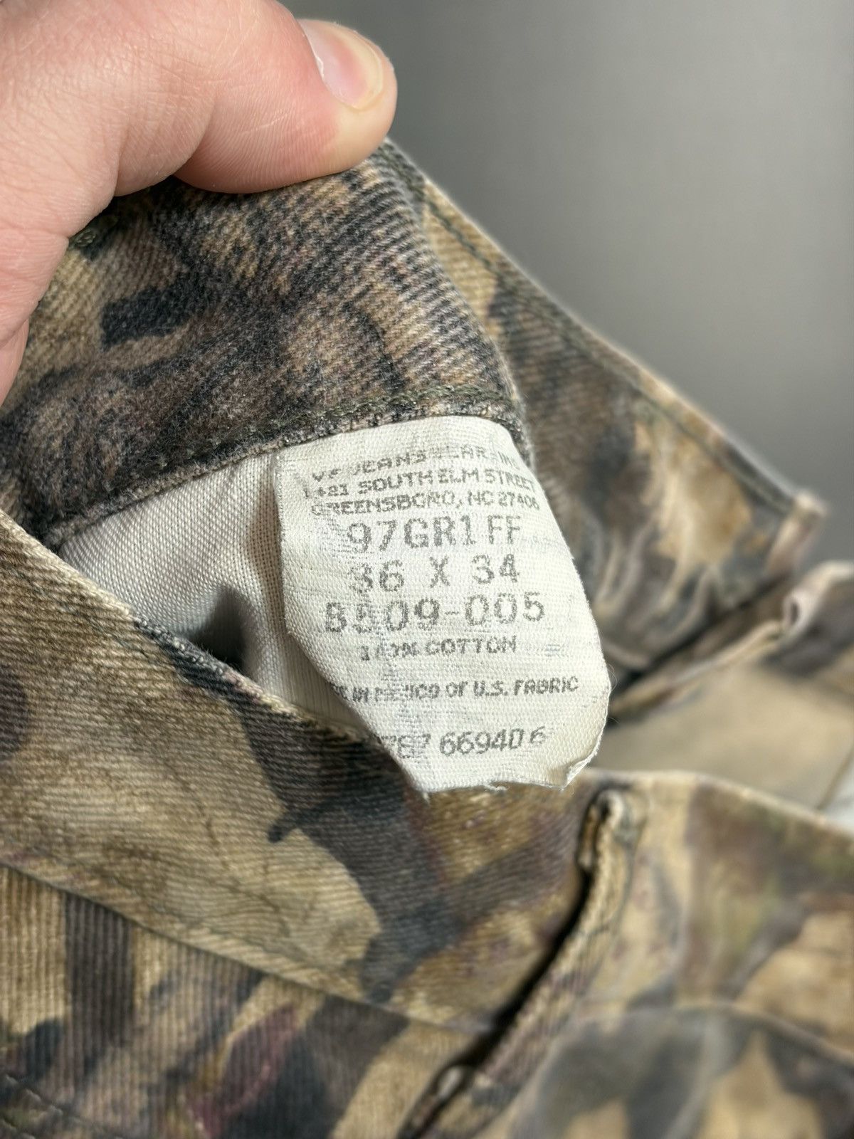 Other Wrangler Camo Double Knee Pants Size US 36 / EU 52 - 4 Thumbnail