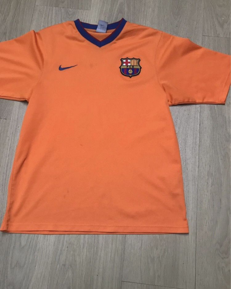 Nike Barcelona Puyol vintage nike 00s football archive Size US M / EU 48-50 / 2 - 2 Thumbnail