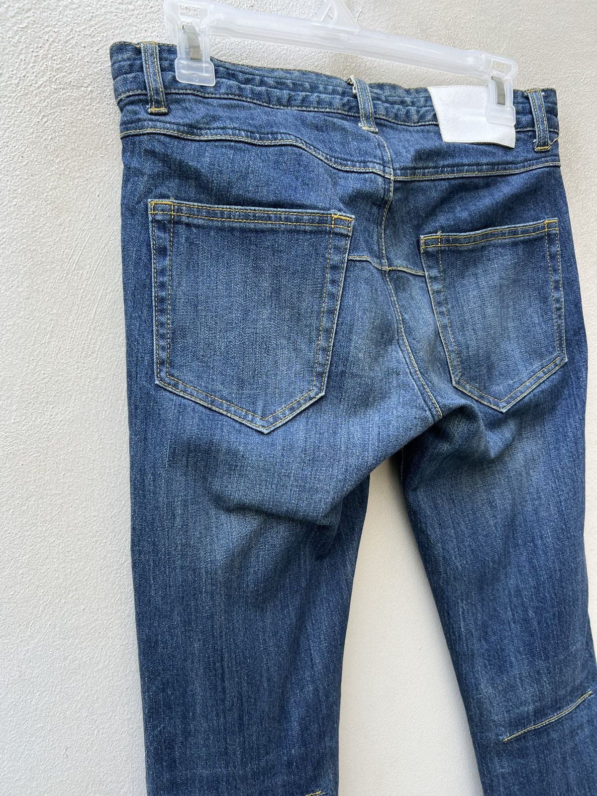 Number (N)ine Number (N)ine Japan Stretchable Denim Skinny Jeans Size US 29 - 16 Thumbnail