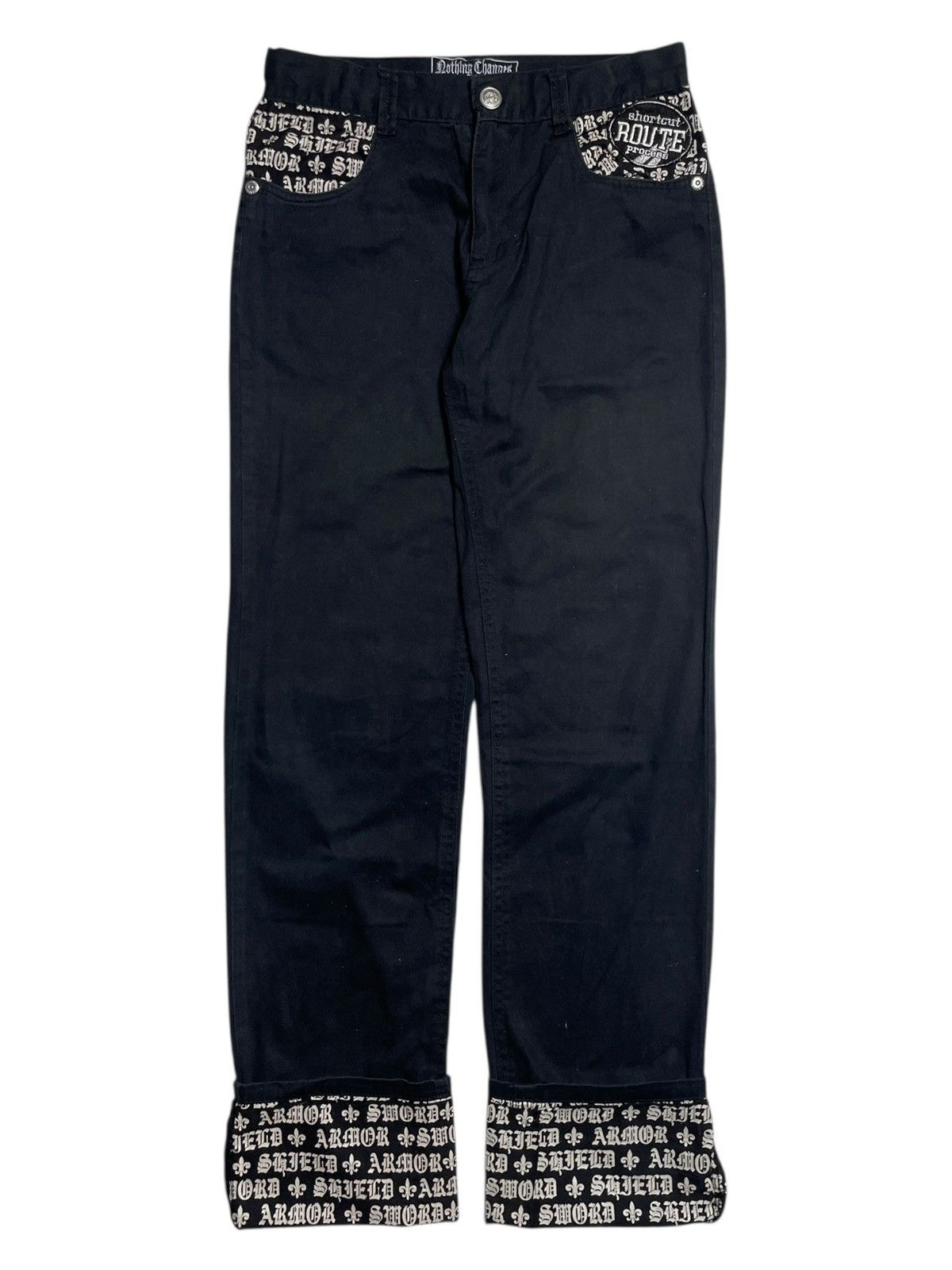 2000’s Nothing Changes Unless I Act - Gothic Pants